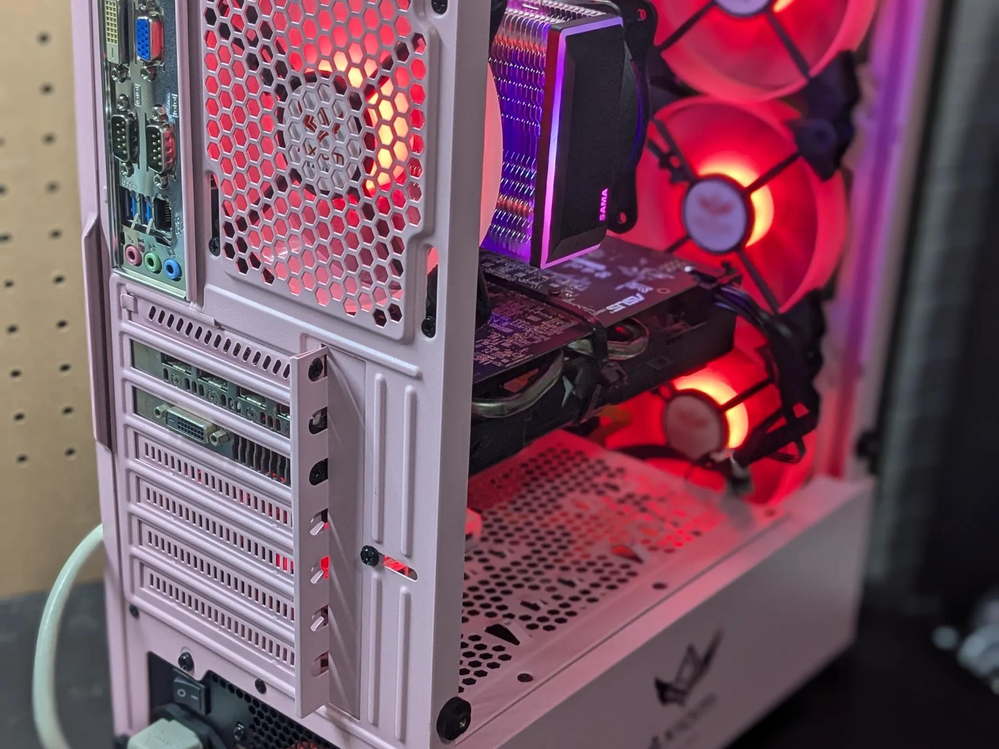 Fabulously Pink |  100 FPS Fortnite | i5-4590 , 16GB RAM, 500GB SSD, RX 470 8GB, RGB, Wifi, Win10