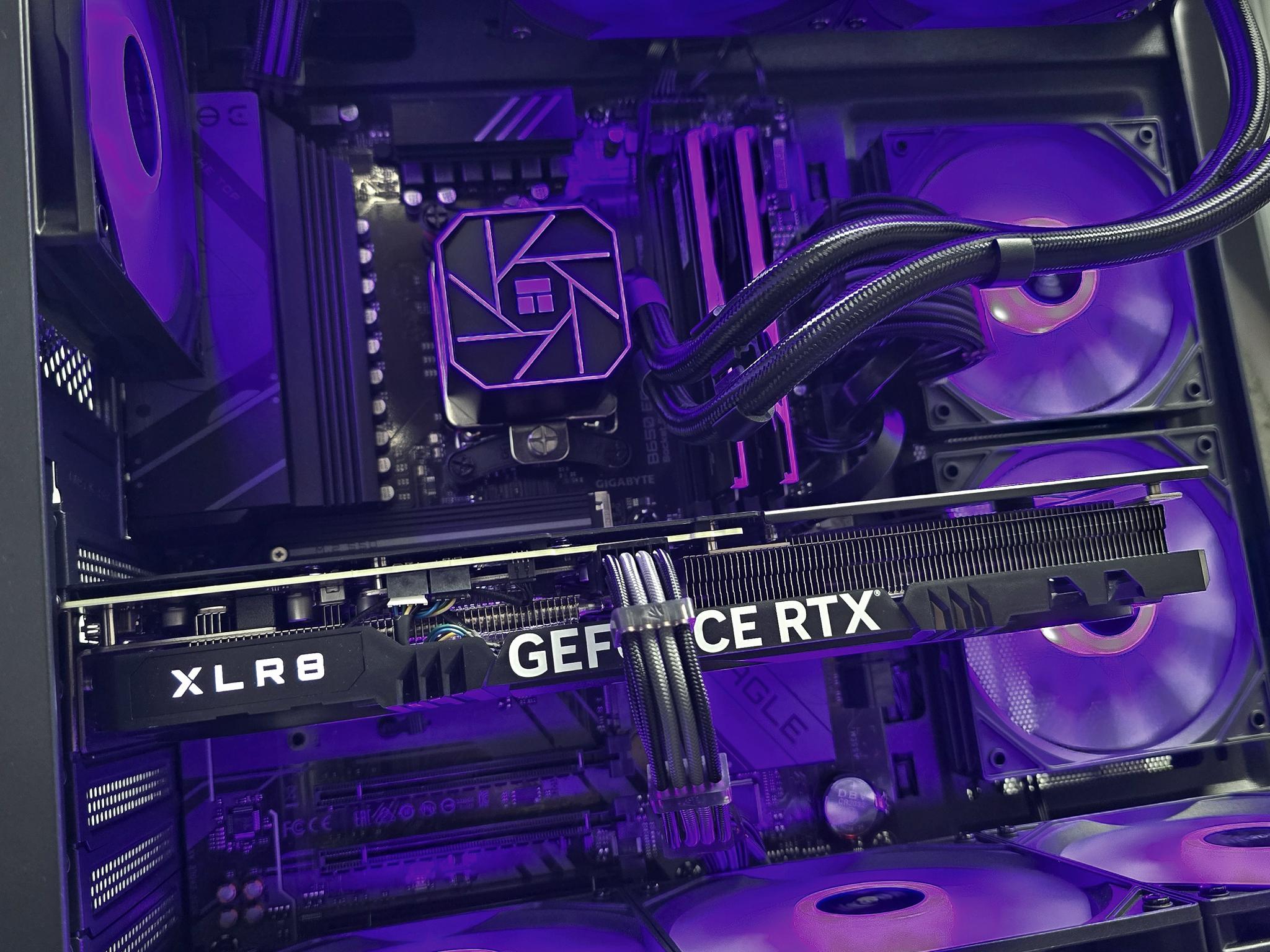 🟣⚫1440P CUSTOM AM5 PC | RTX 4070 OC | RYZEN 5 7500f | 32GB RAM | OKINOS AQUA 7 CASE⚫🟣