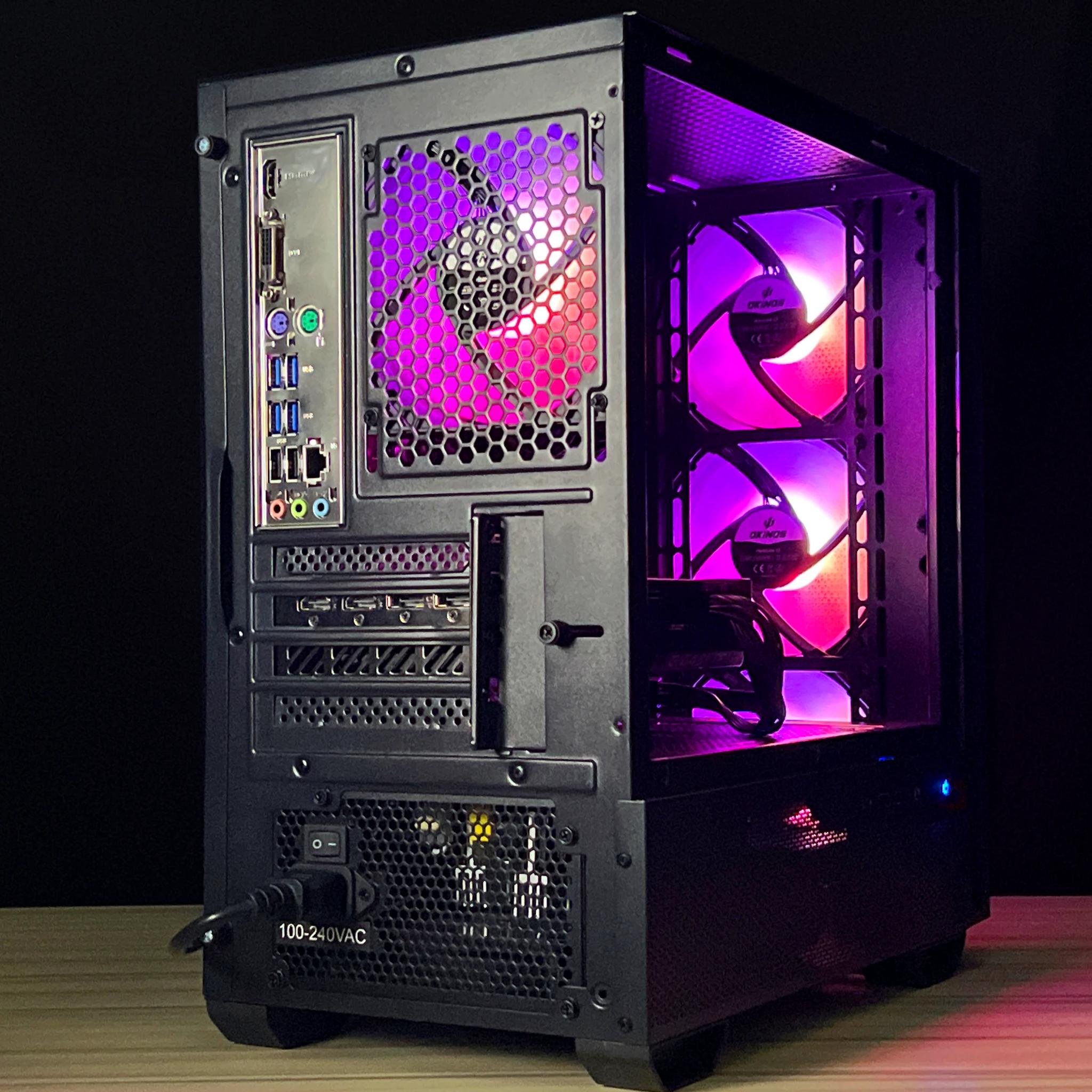 🔥 Stealth Gaming PC - RTX 4060 Ti 8gb, Ryzen 7 2700x, 16gb, 512gb NVME