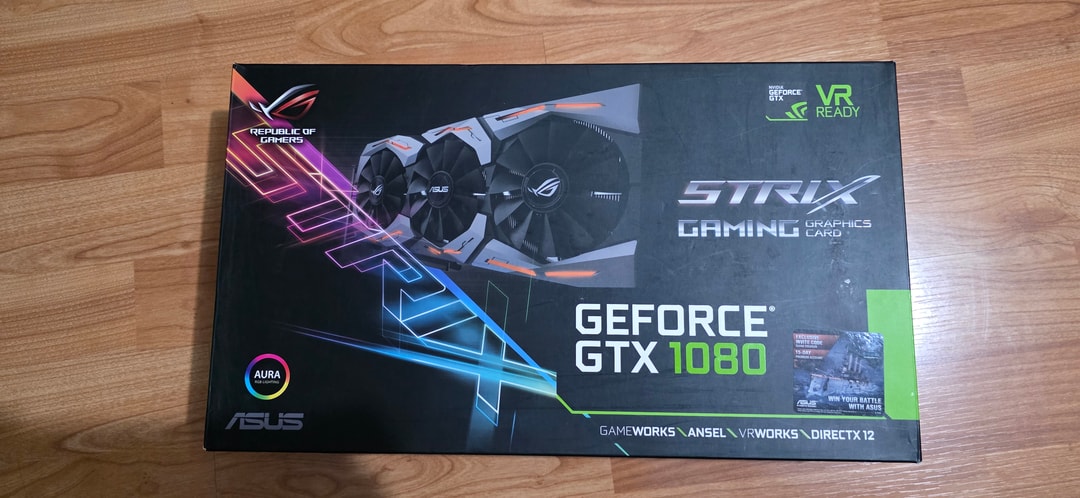 ASUS ROG STRIX GTX 1080 O8G GAMING GTX 1080 w/8GB GDDR5X | Jawa