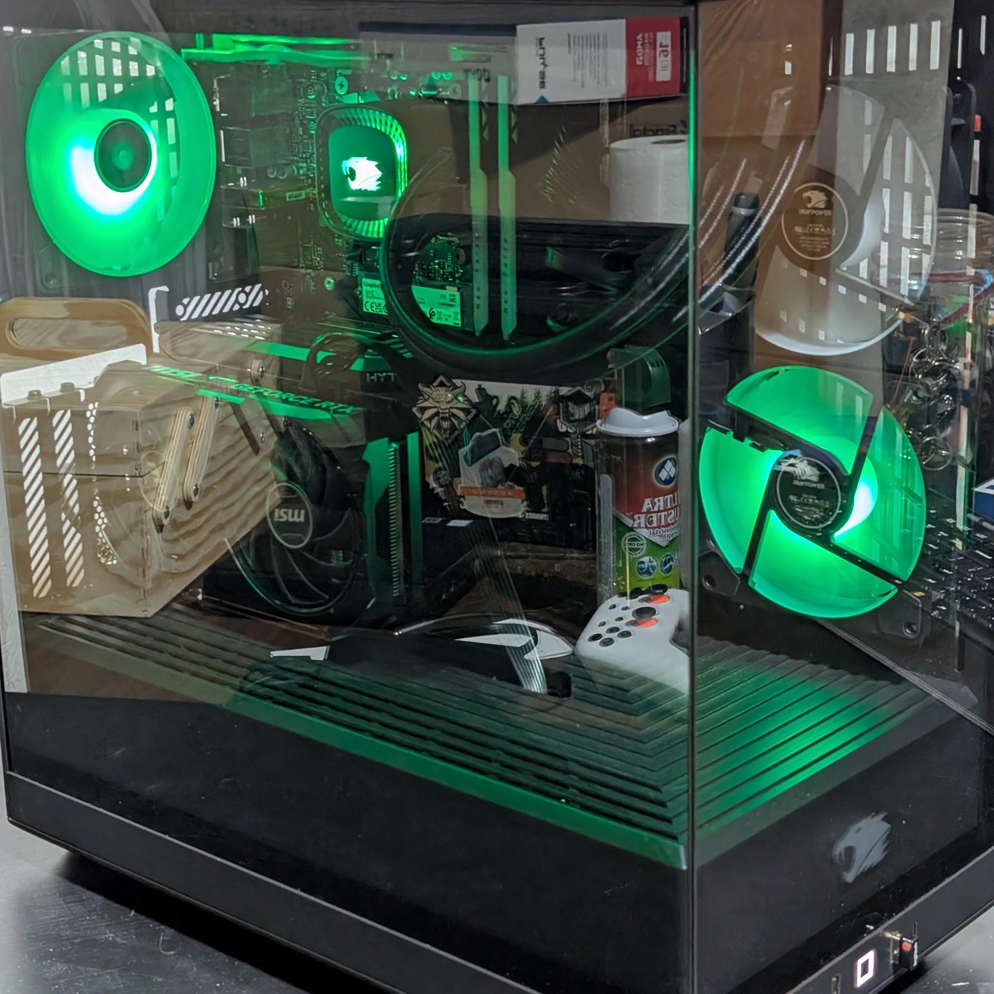 iBUYPOWER RGB PC- i7 13700K | RTX 4060ti 16GB | 32GB DDR5 | 2TB SSD | AIO + 6 Fans | HYTE Y40 Case