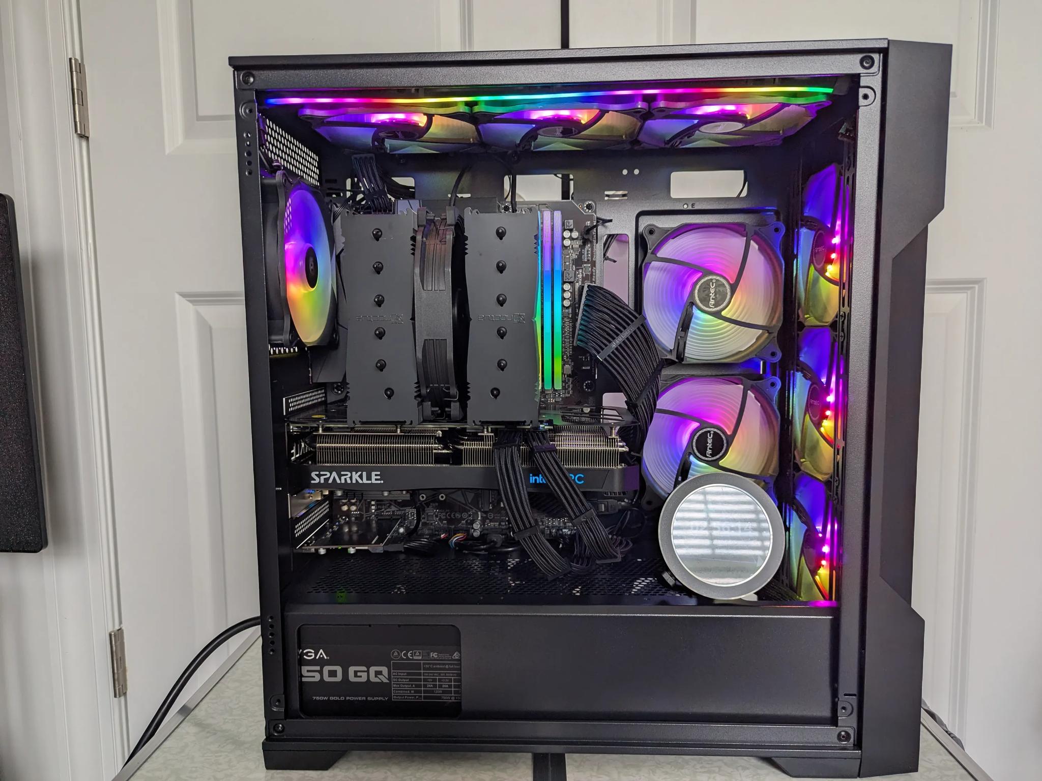 Ryzen 9 3900X | 32GB RAM | 2TB NVME+HDD Storage | ARC A770 16GB GPU | WiFi+BT | Battlefield Ready PC