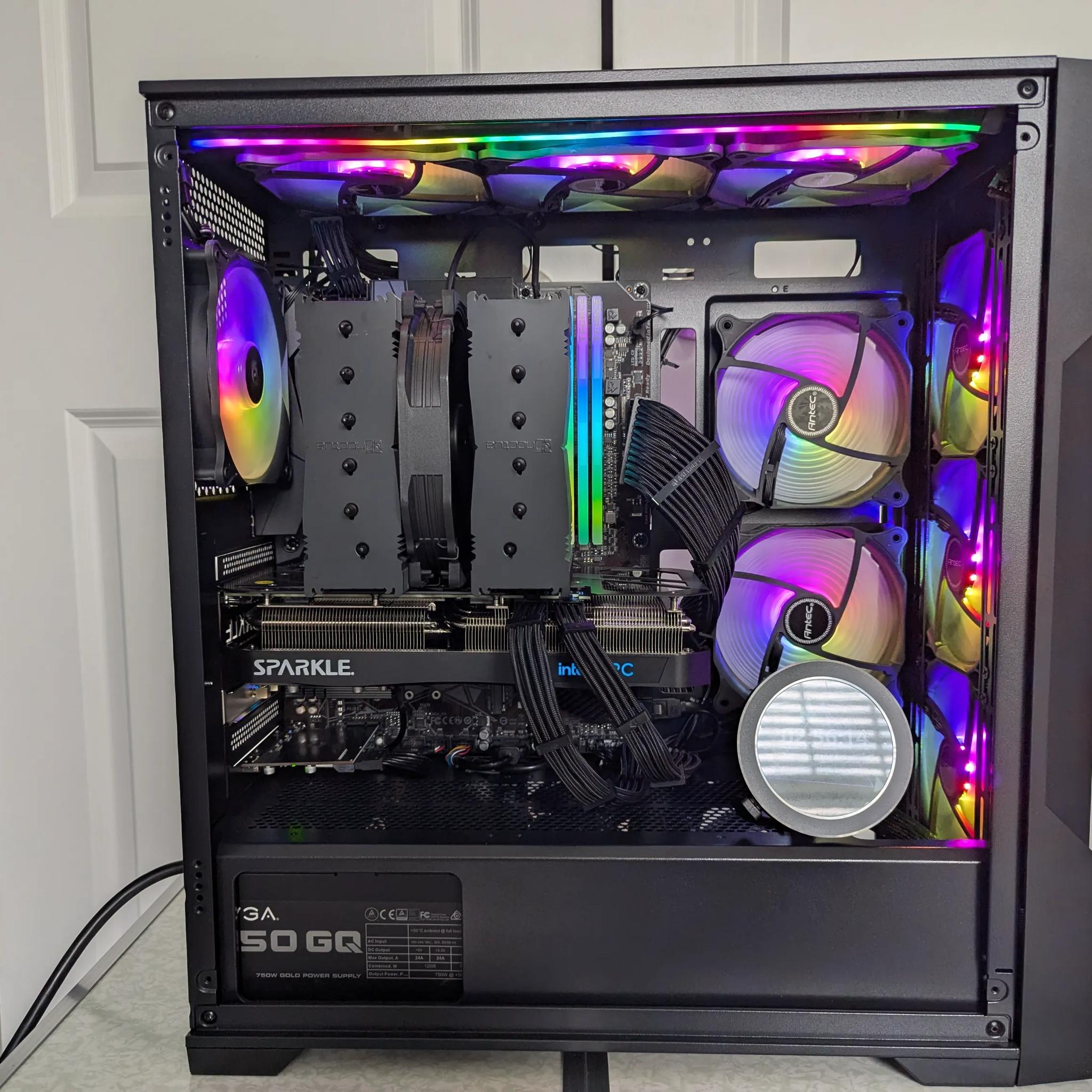 Ryzen 9 3900X | 32GB RAM | 2TB NVME+HDD Storage | ARC A770 16GB GPU | WiFi+BT | Battlefield Ready PC