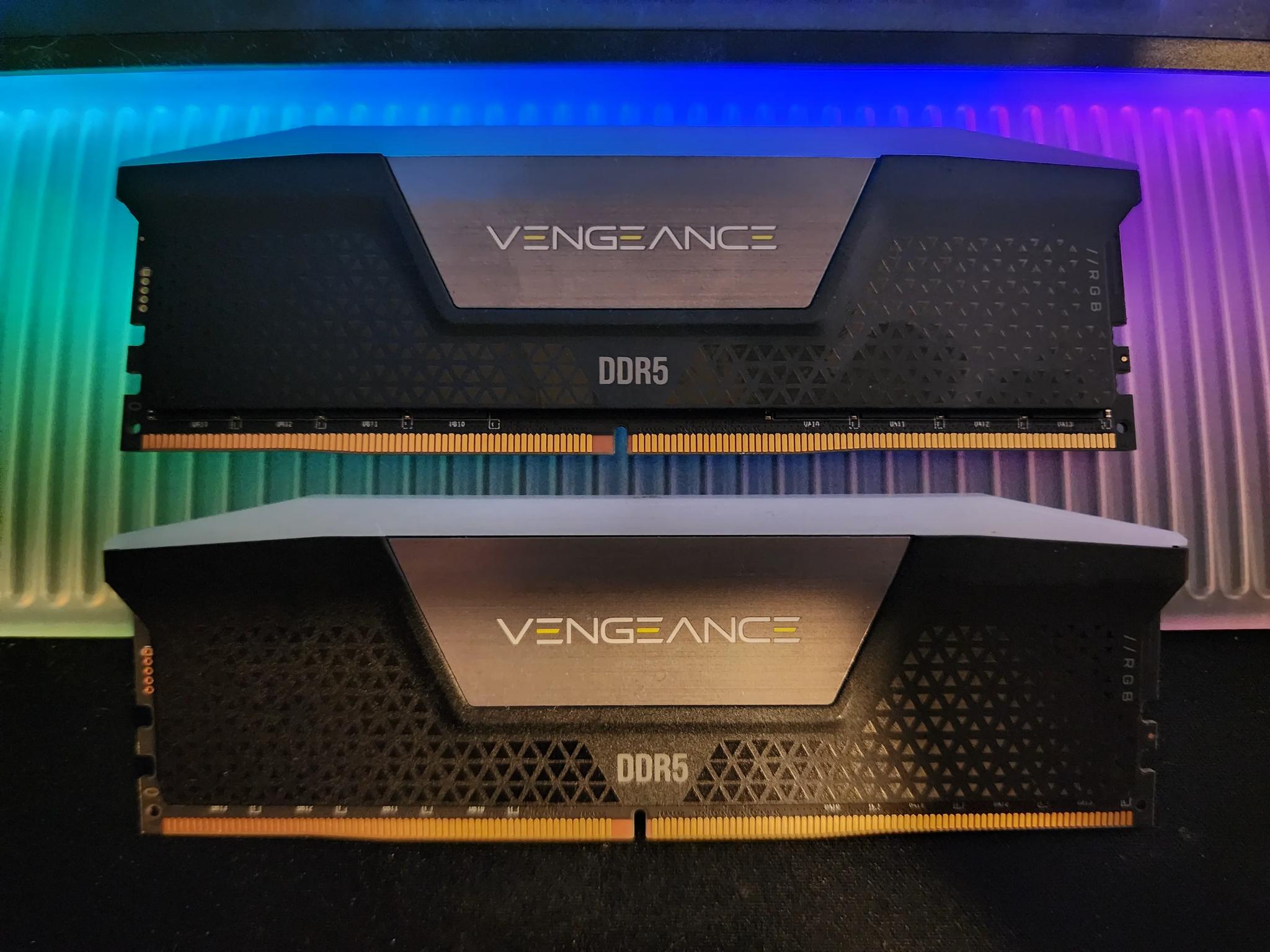 Corsair VENGEANCE RGB 64GB (2x32GB) DDR5 DRAM 6400MT/s
