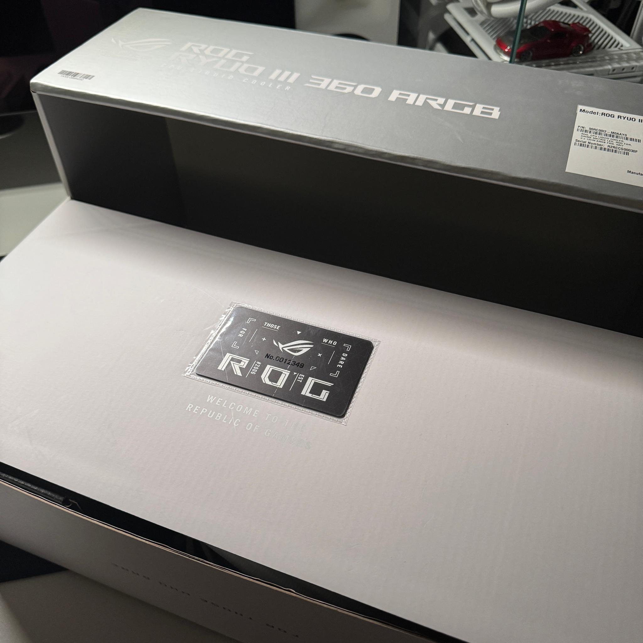 Asus ROG RYUO III 360 ARGB (White) (Used - Great Condition)