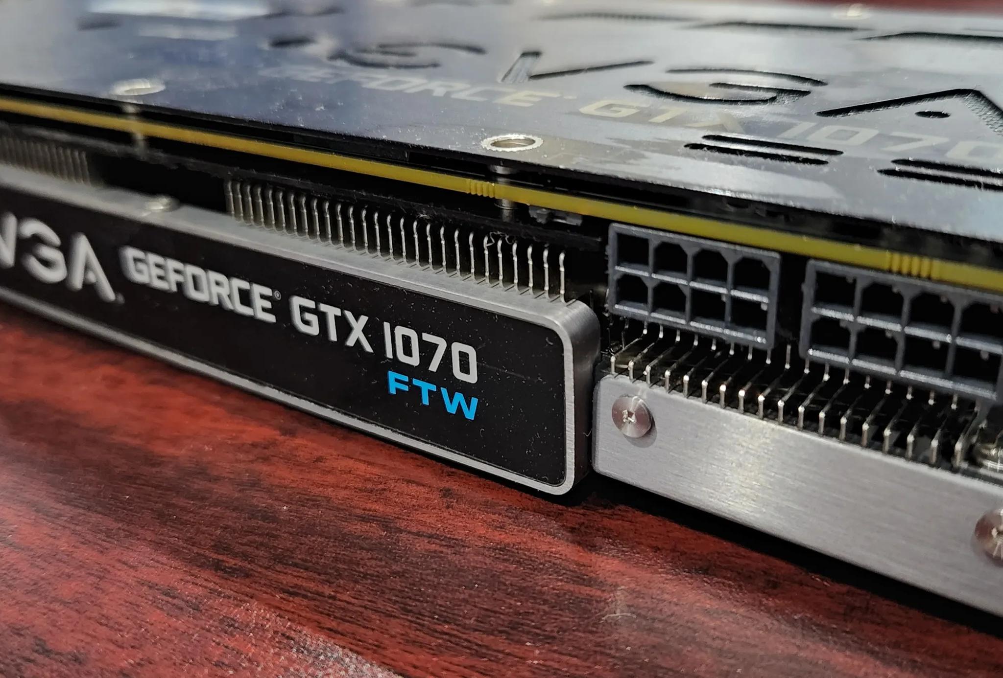 EVGA GeForce 1070 FTW 8GB OC
