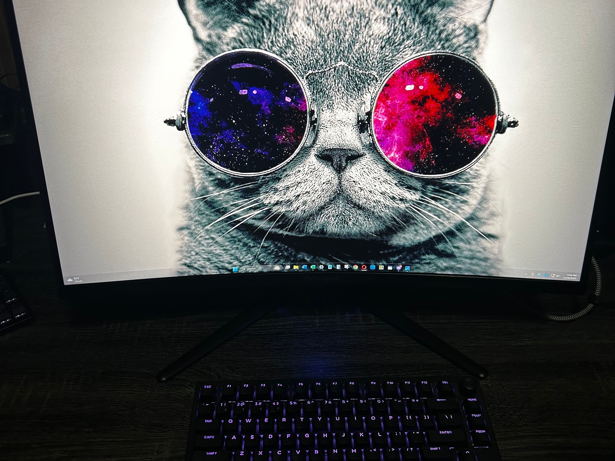 Aopen (Acer) 27” (170hz) 2K Resolution (2560x1440) Curved Gaming Monitor