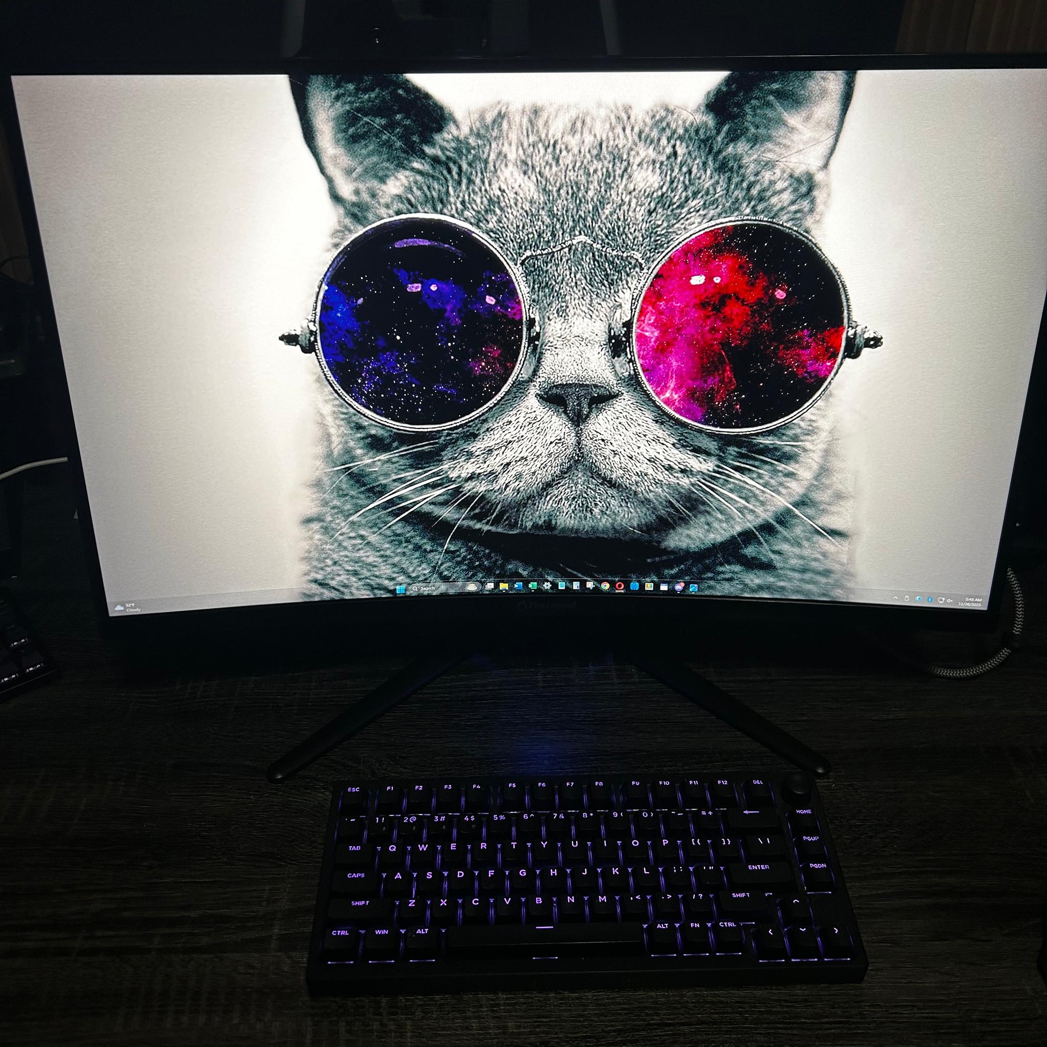 Aopen (Acer) 27” (170hz) 2K Resolution (2560x1440) Curved Gaming Monitor