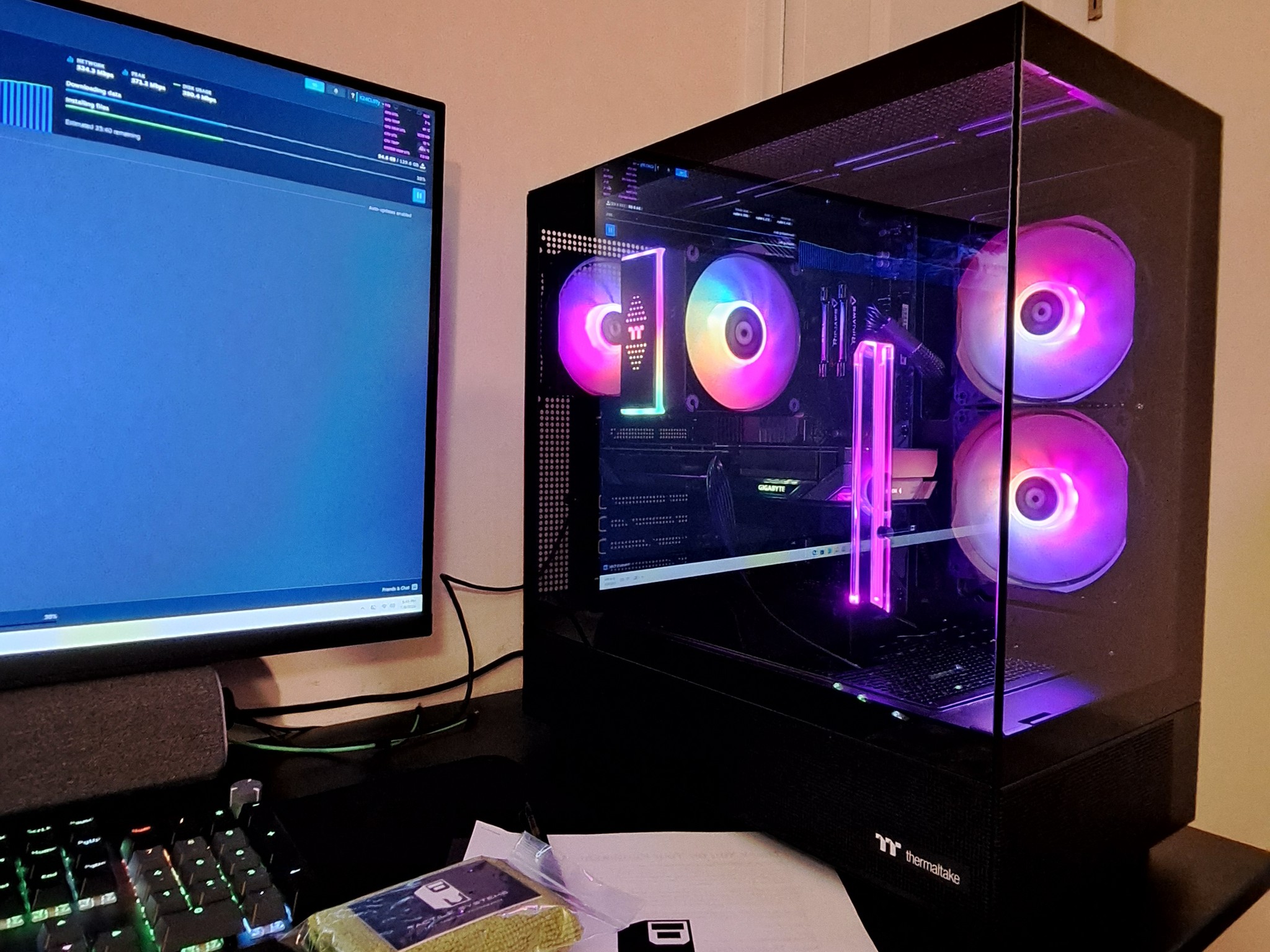 AM4 Mid-Range Gaming PC - Ryzen 5 5500 | RX 9060 XT 16 GB | 16 GB RAM | 1 TB NVMe