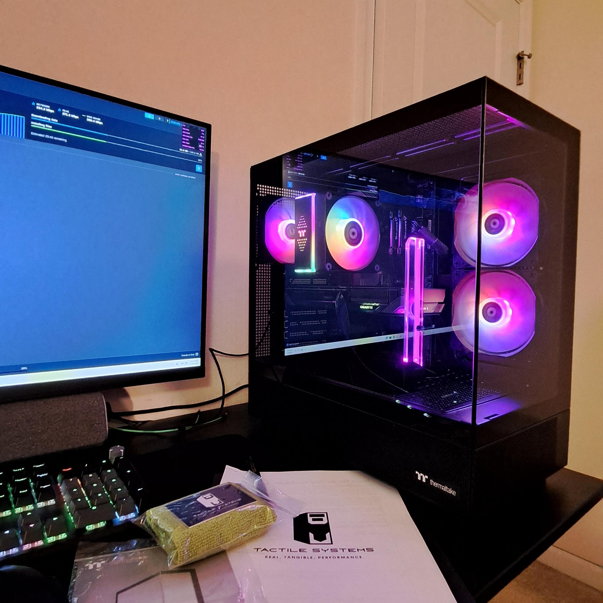 AM4 Mid-Range Gaming PC - Ryzen 5 5500 | RX 9060 XT 16 GB | 16 GB RAM | 1 TB NVMe