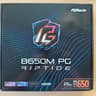AMD Ryzen 5 7600X + Asrock B650M PG Riptide + GSkill 16GB 6000mhz DDR5 Combo - With Cooler
