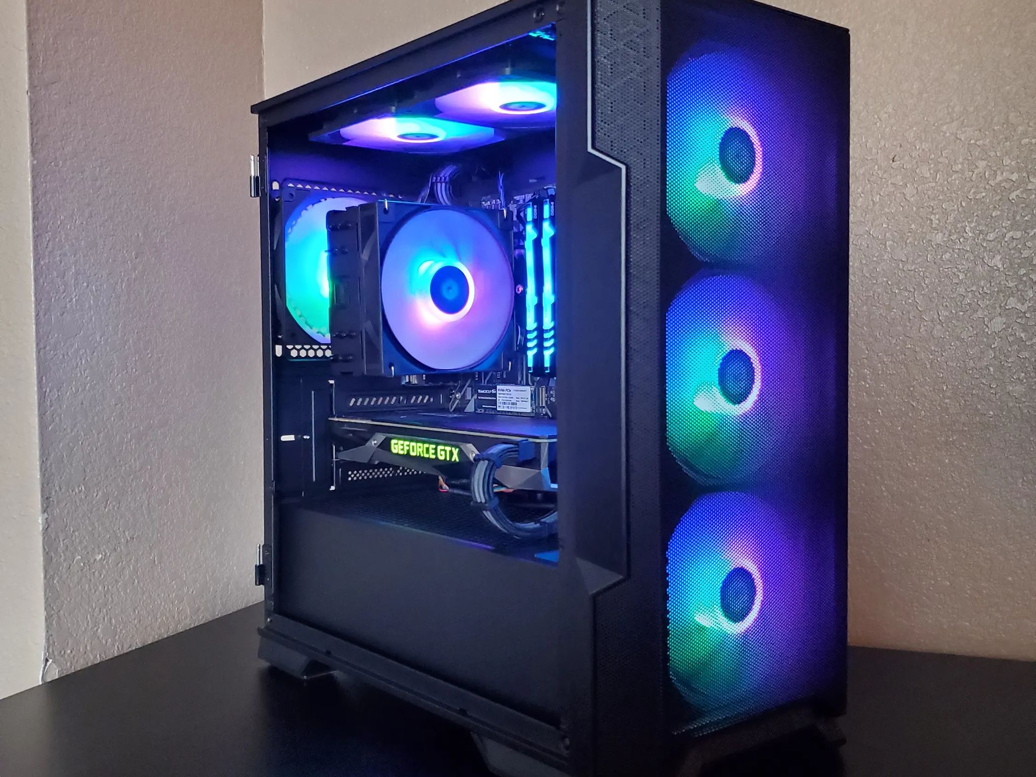 Gaming PC | Ryzen 7 5700 | GTX 1080 | 1TB M.2 SSD | 16GB Ram