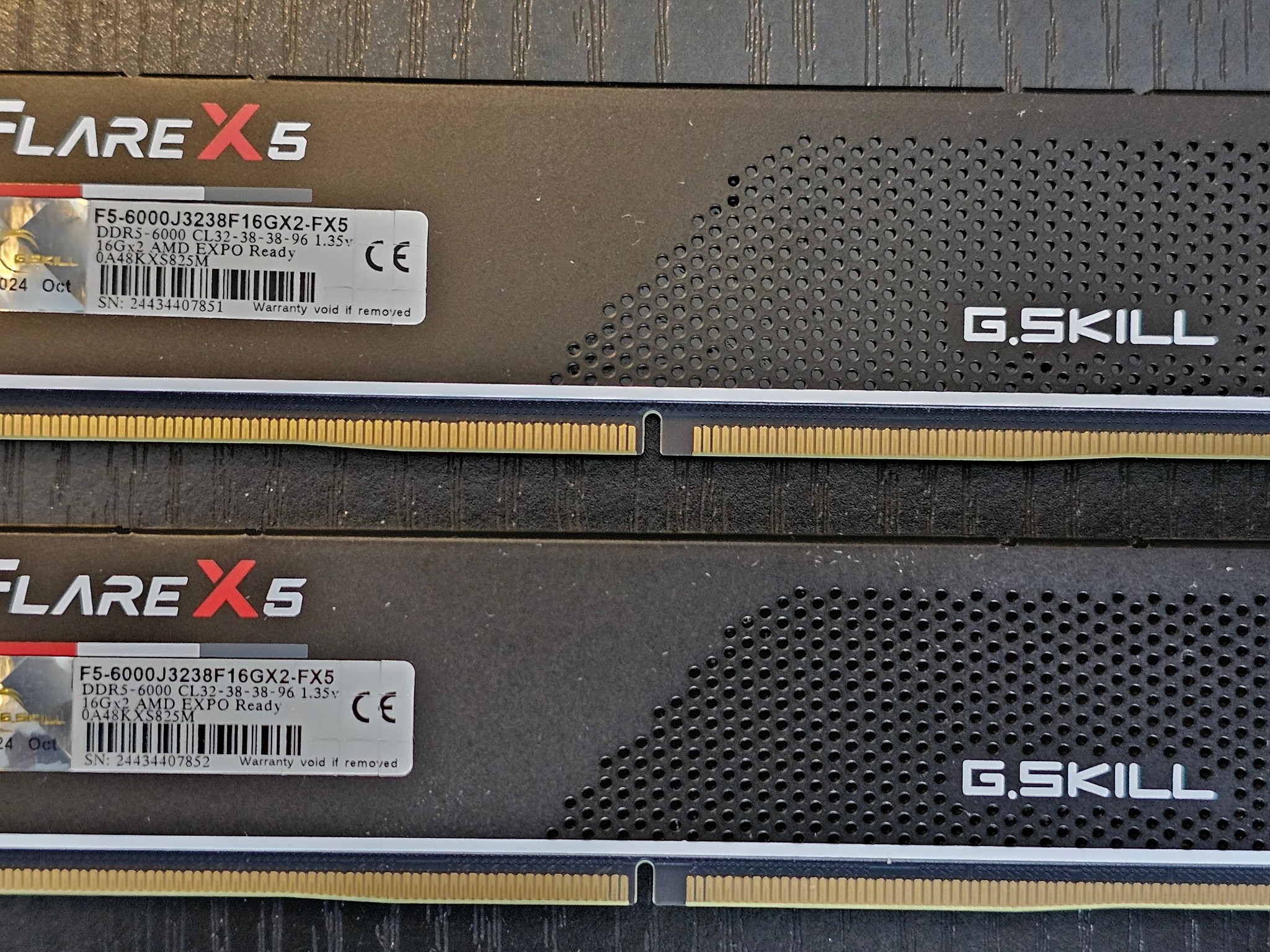 32GB DDR5 6000 MT/s CL32 G.Skill Flare X5 (2 x 16GB)