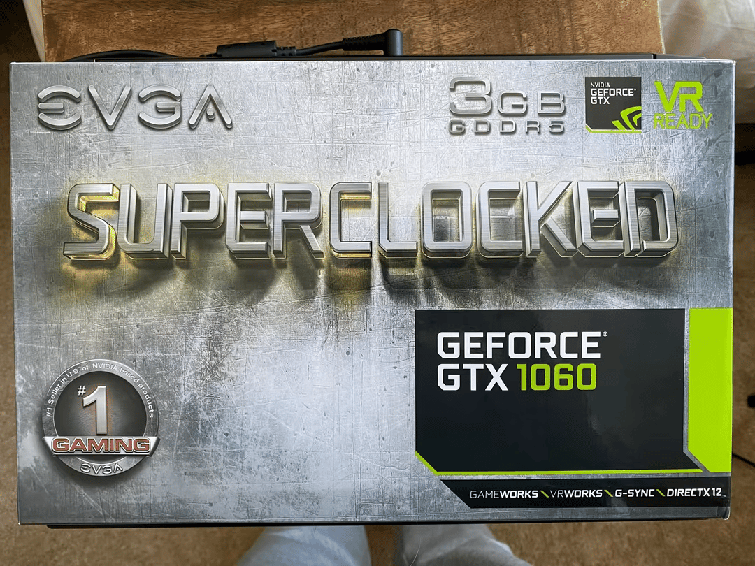 EVGA GTX 1060 3GB SC Gaming