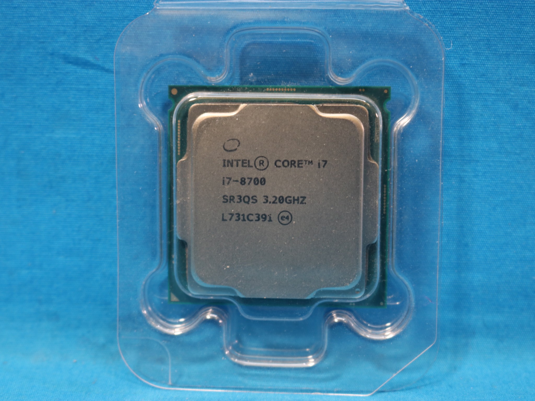 Intel Core i7-8700 3.20GHz LGA1151/Socket H4 6-Core 12-Thread 12MB Desktop CPU SR3QS