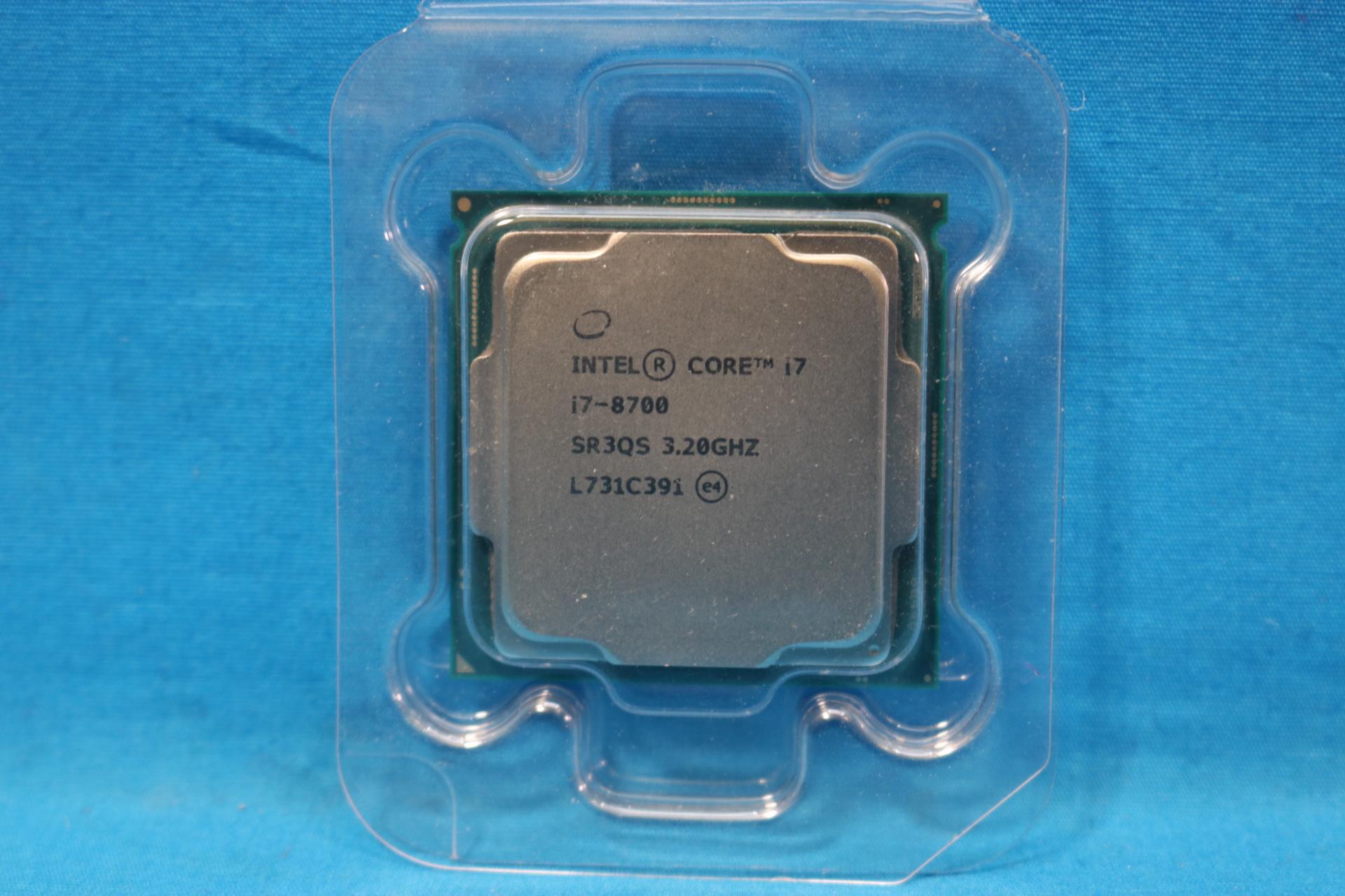 Intel Core i7-8700 3.20GHz LGA1151/Socket H4 6-Core 12-Thread 12MB Desktop CPU SR3QS