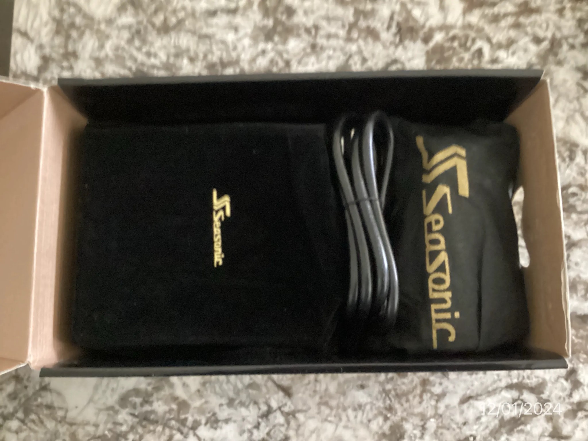 Seasonic GX 850 850w Prime 80+ Gold Power Supply -- New Open Box, Never Used