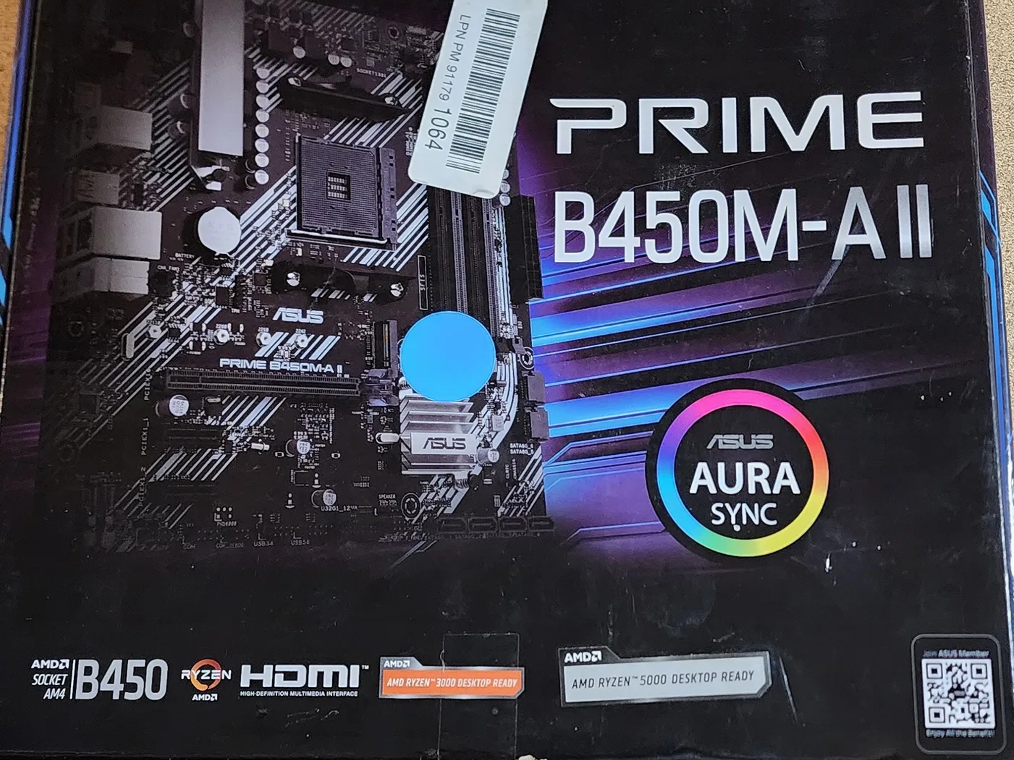 Asus Prime B450M-A II
