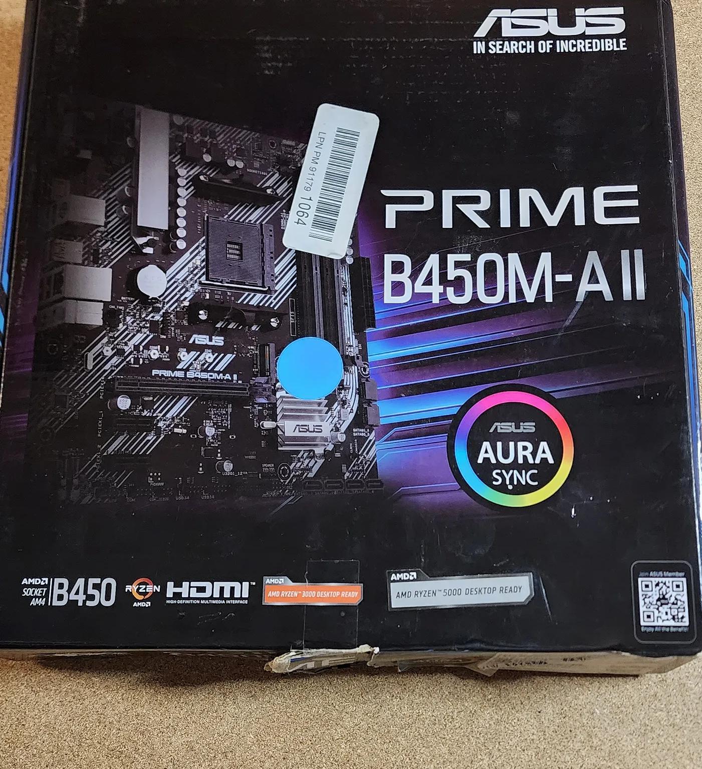 Asus Prime B450M-A II