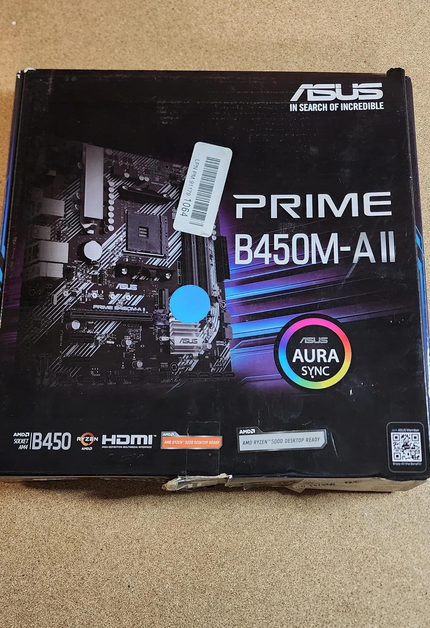 Asus Prime B450M-A II