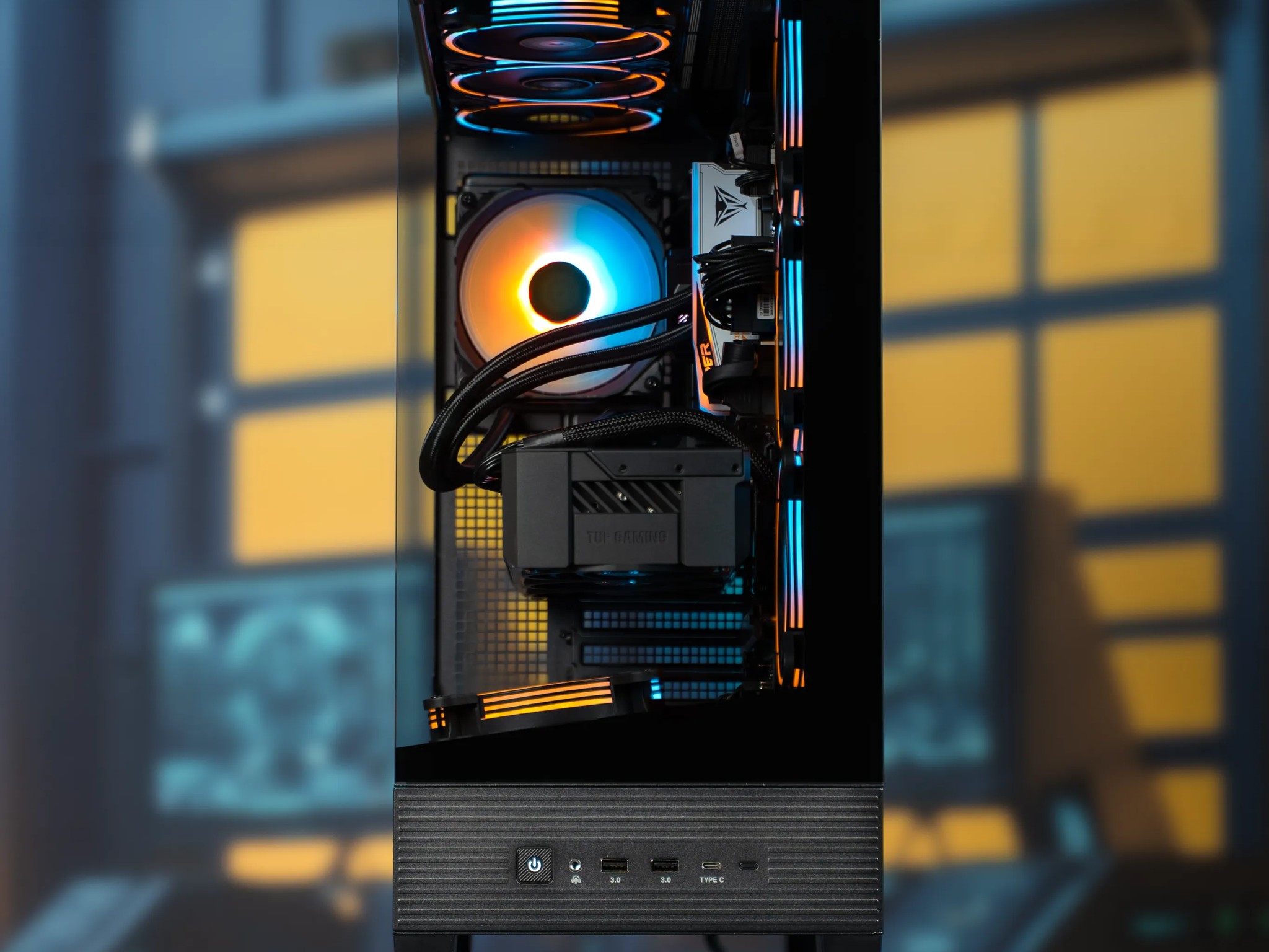 “Darcware ATF” RTX 5070 Ti Intel Core i9 14900K 32GB 2TB Windows 11 Workstation Gaming PC