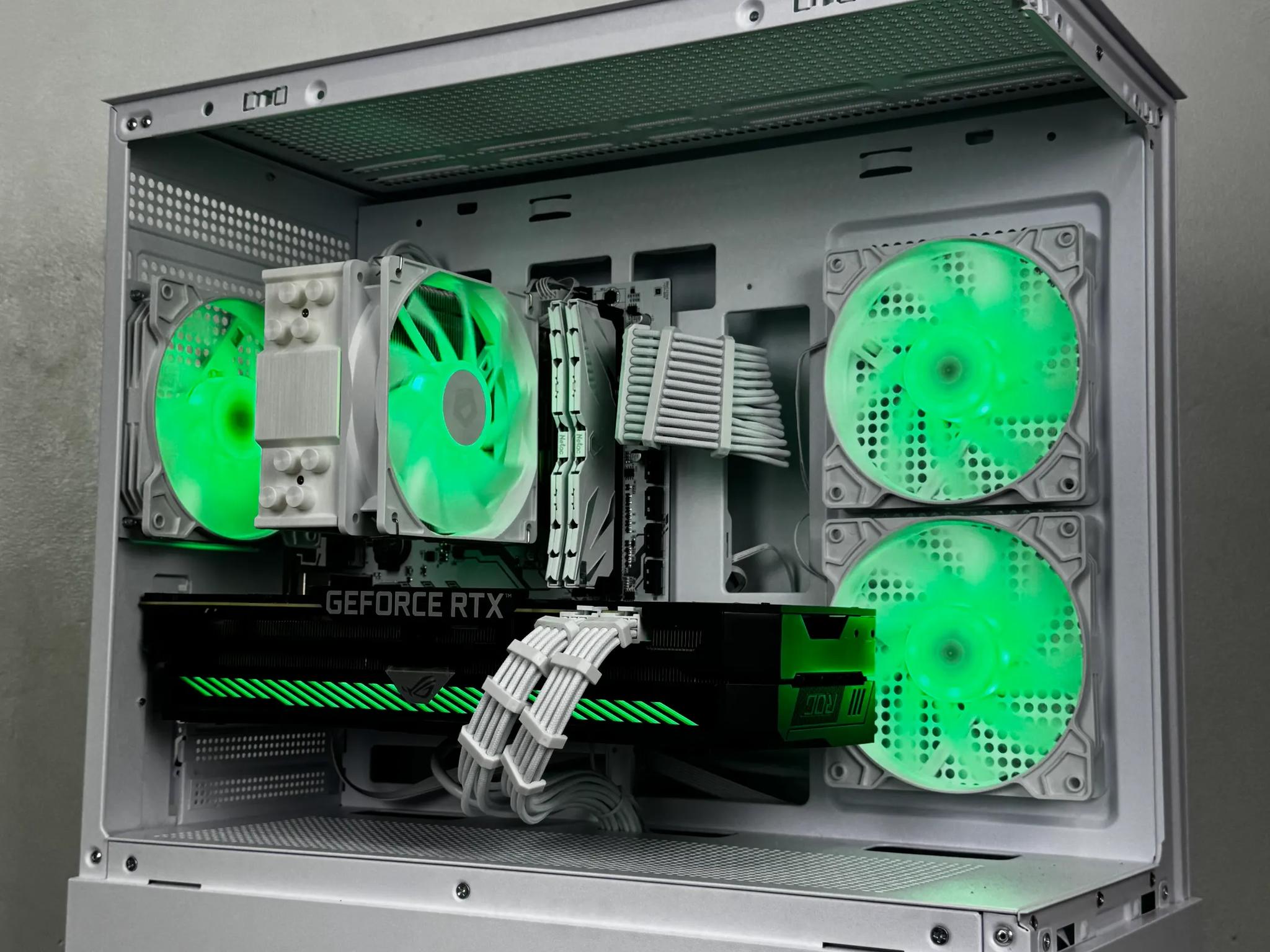 🤍White🤍 Budget Gaming PC (Ryzen 5 5500 + RTX 3070 + 16gb of Ram)