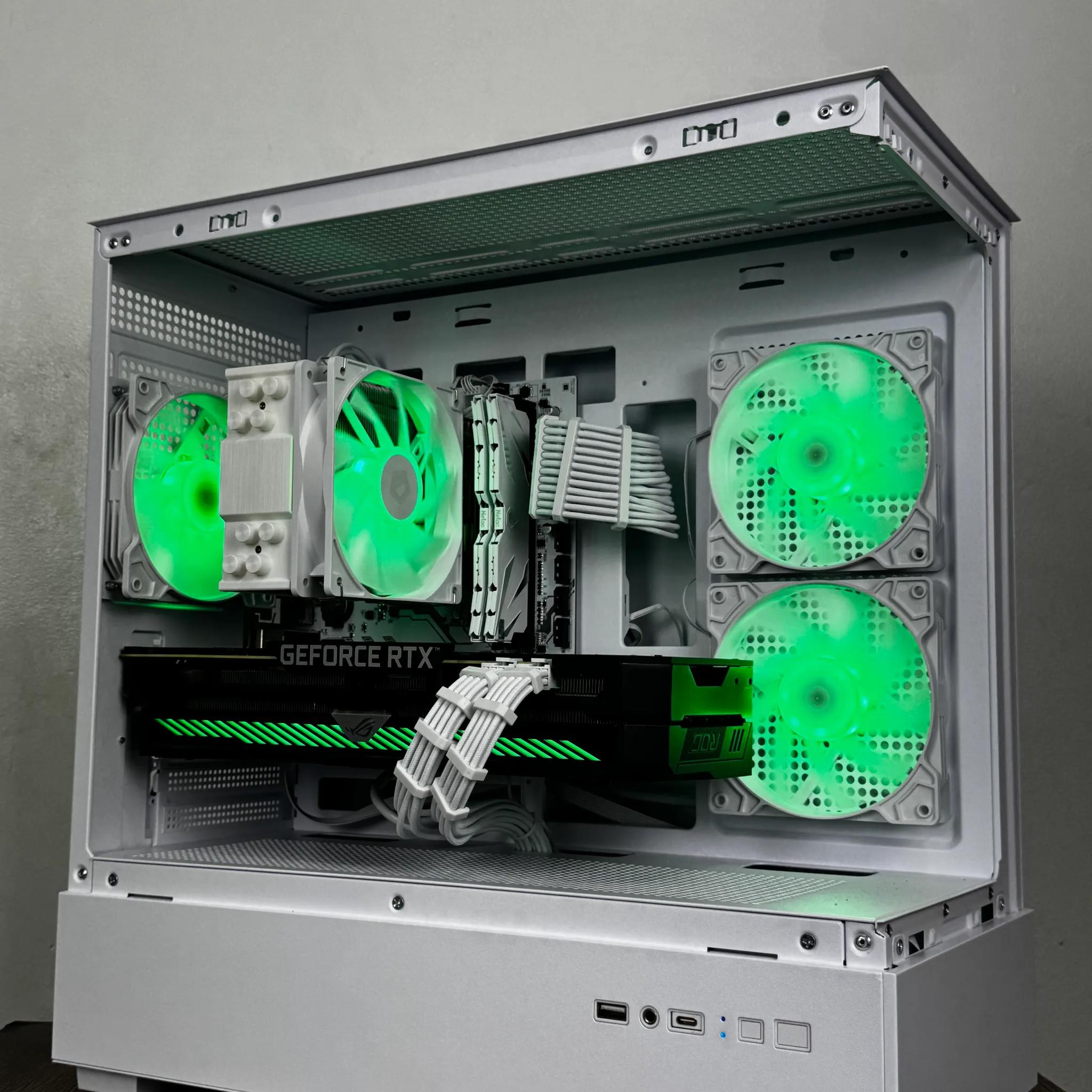 🤍White🤍 Budget Gaming PC (Ryzen 5 5500 + RTX 3070 + 16gb of Ram)