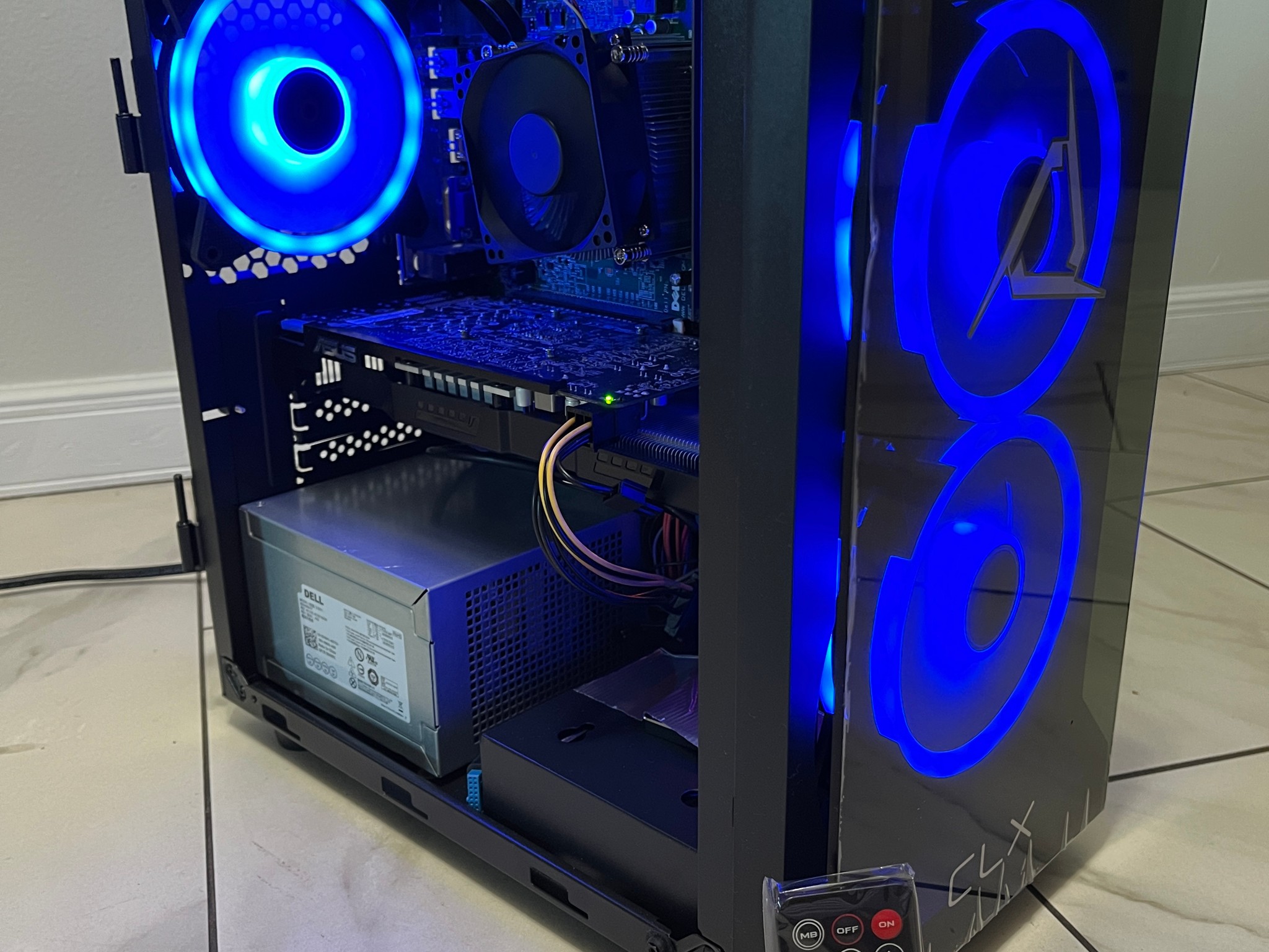 Super Budget Gaming PC-Intel i5-3470, AMD HD 7850, 16GB RAM,500GB Storage, w/ Wi-Fi, BT & RGB Remote