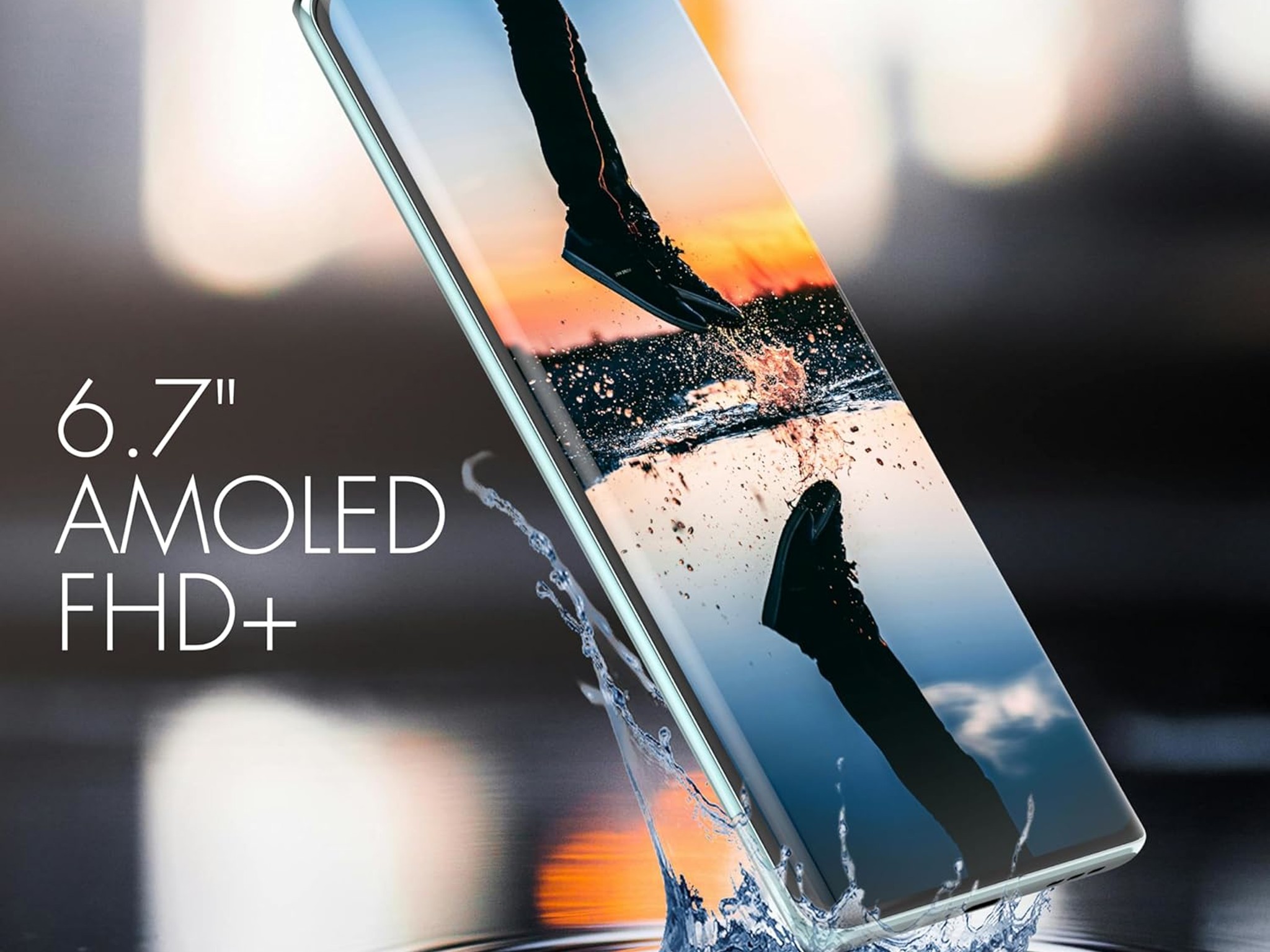 NUU B30 Pro 5G Cell Phone AMOLED 120Hz 6.7” 12GB RAM + 256GB