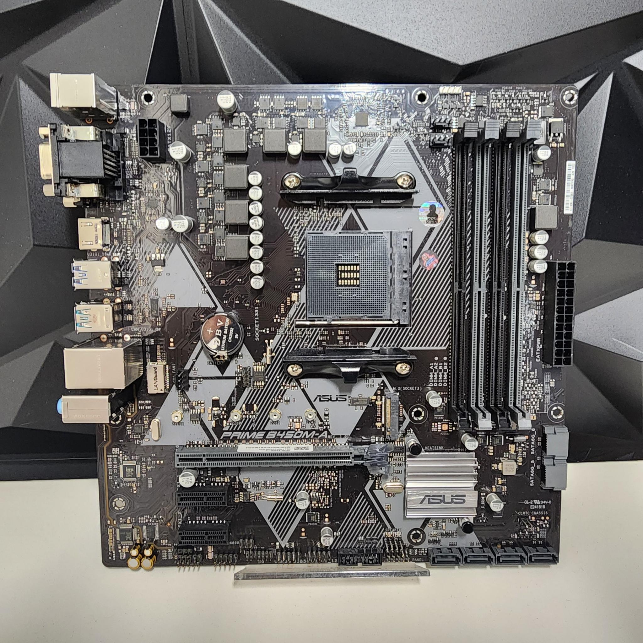 UPDATED BIOS ASUS PRIME B450M-A DDR4 AM4 MATX MOTHERBOARD