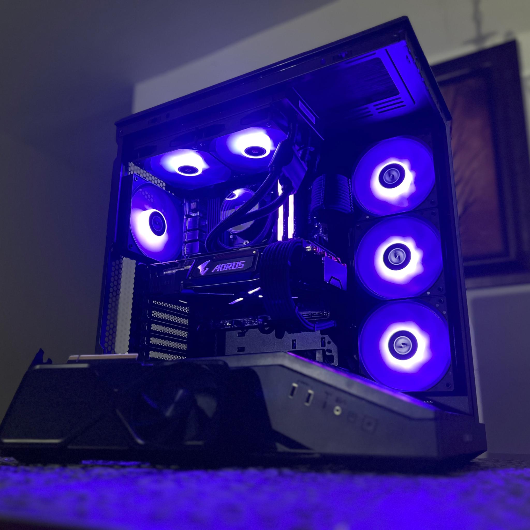 🔥4K Gaming🔥 | AORUS GTX 1080 TI | Ryzen 7 5700X3D | 32GB DDR4 | 1TB SSD | Windows 11 Pro WiFi