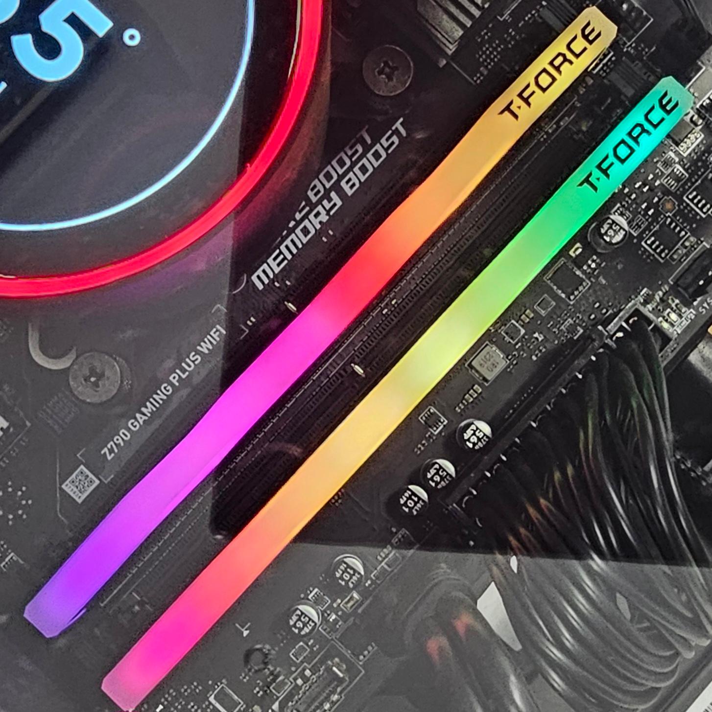 64GB DDR5 (2x32GB) CL38 6000MT/s TeamGroup T-Force Delta RGB