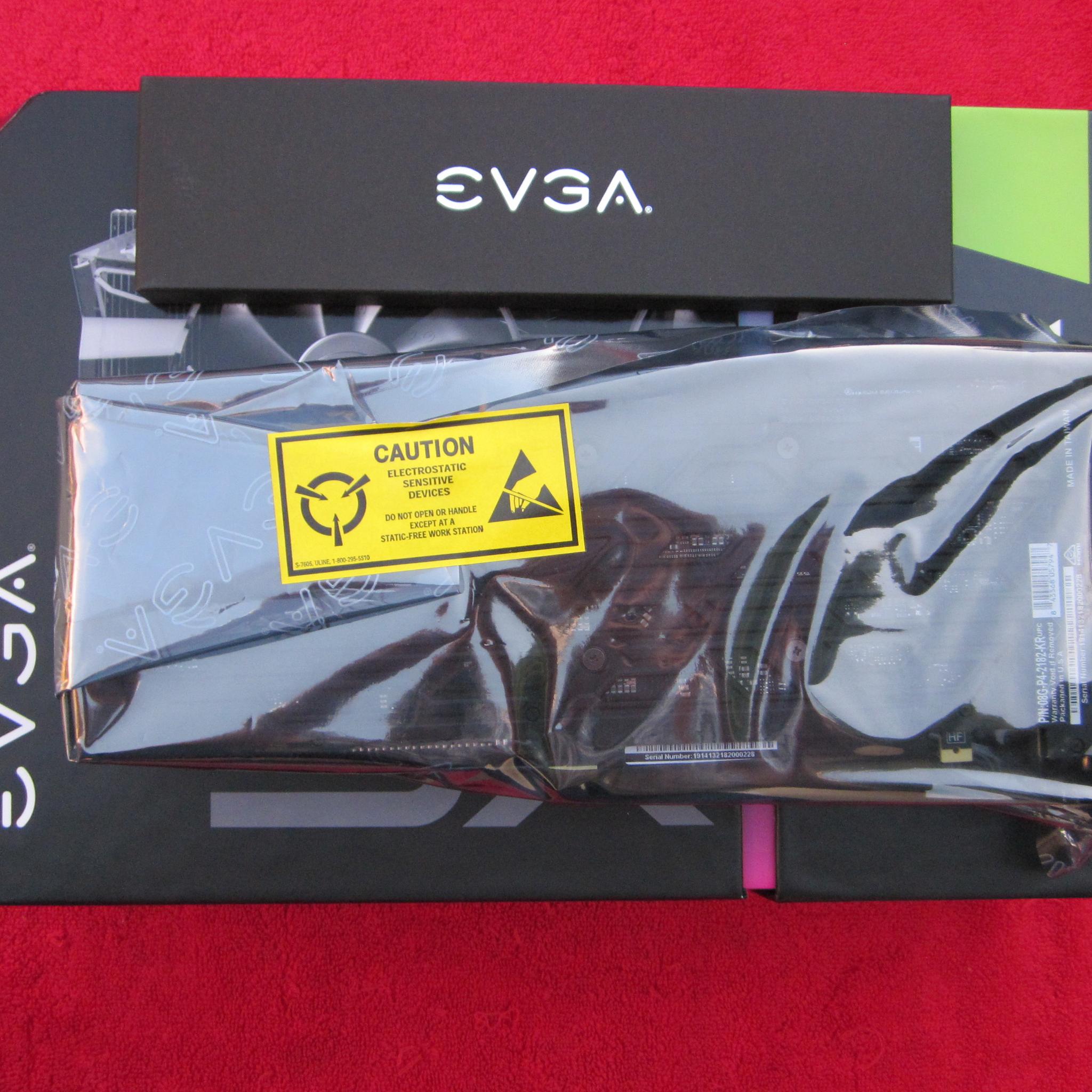 EVGA GeForce RTX 2080 XC Gaming 8GB GDDR6 Graphics Card (08G-P4-2182-KR)