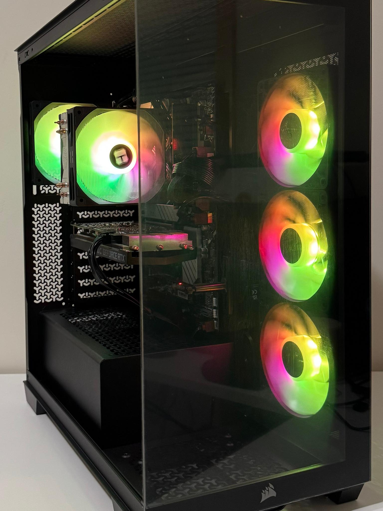 Intel Core i5 14400F 32GB DDR5 GeForce RTX 3060 12GB ASUS Z790 1TB SSD CORSAIR 3500X Case Gaming PC