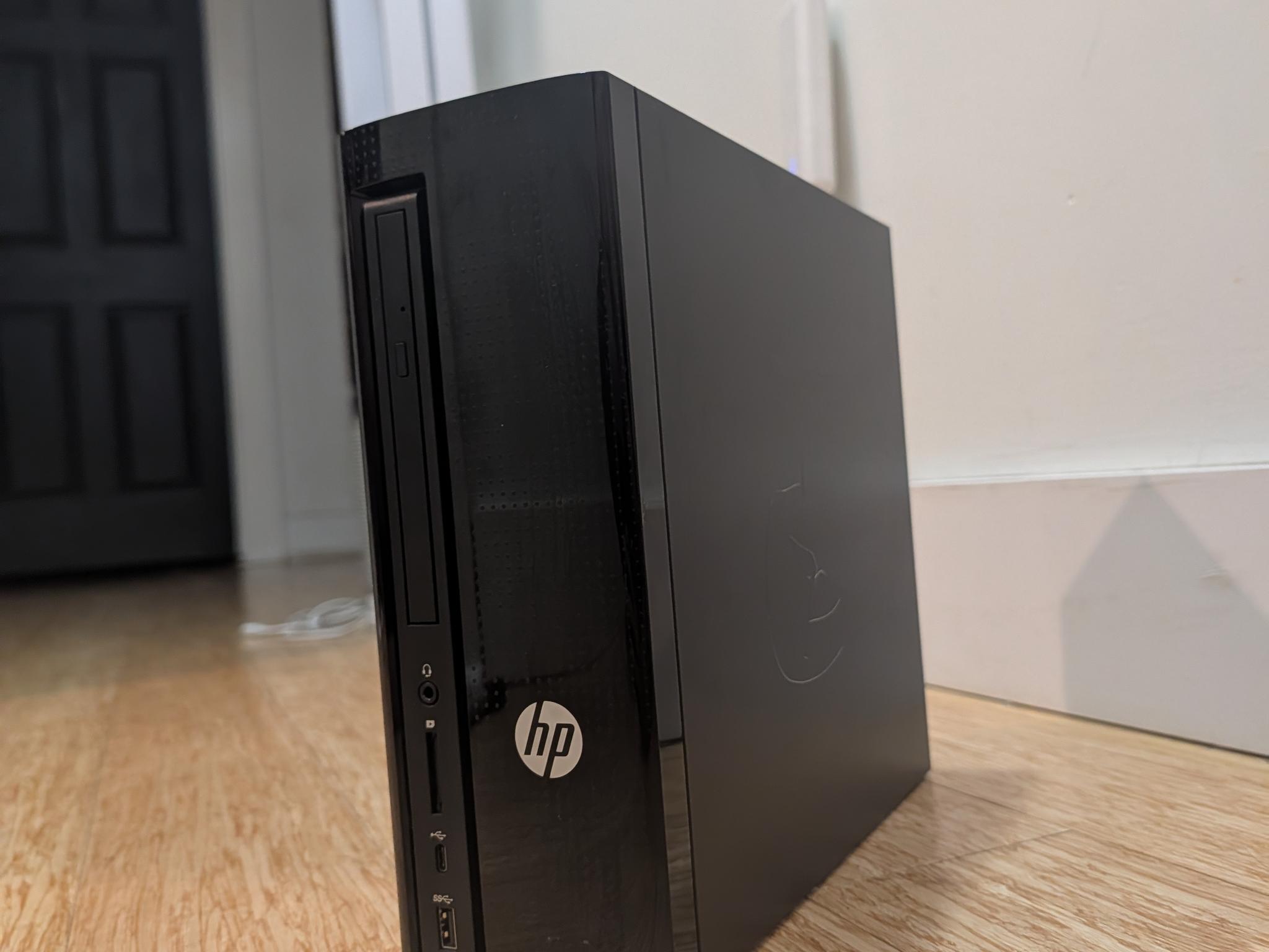 HP Slimline desktop PC | I3 7100T | 256GB NVME | 4GB DDR4 |