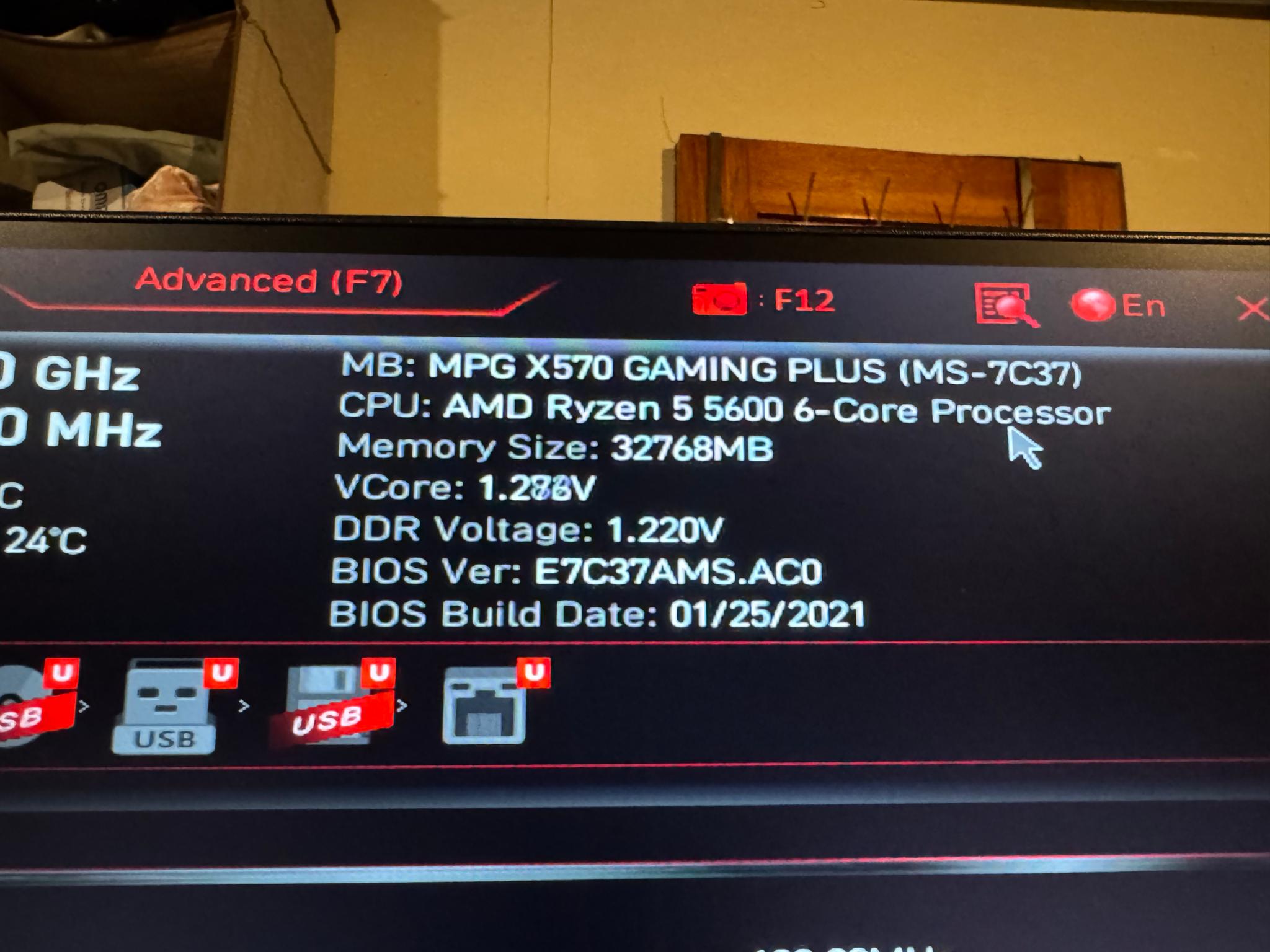 MSI MPG X570 GAMING PLUS Motherboard + AM4 Backplate || No IO Shield