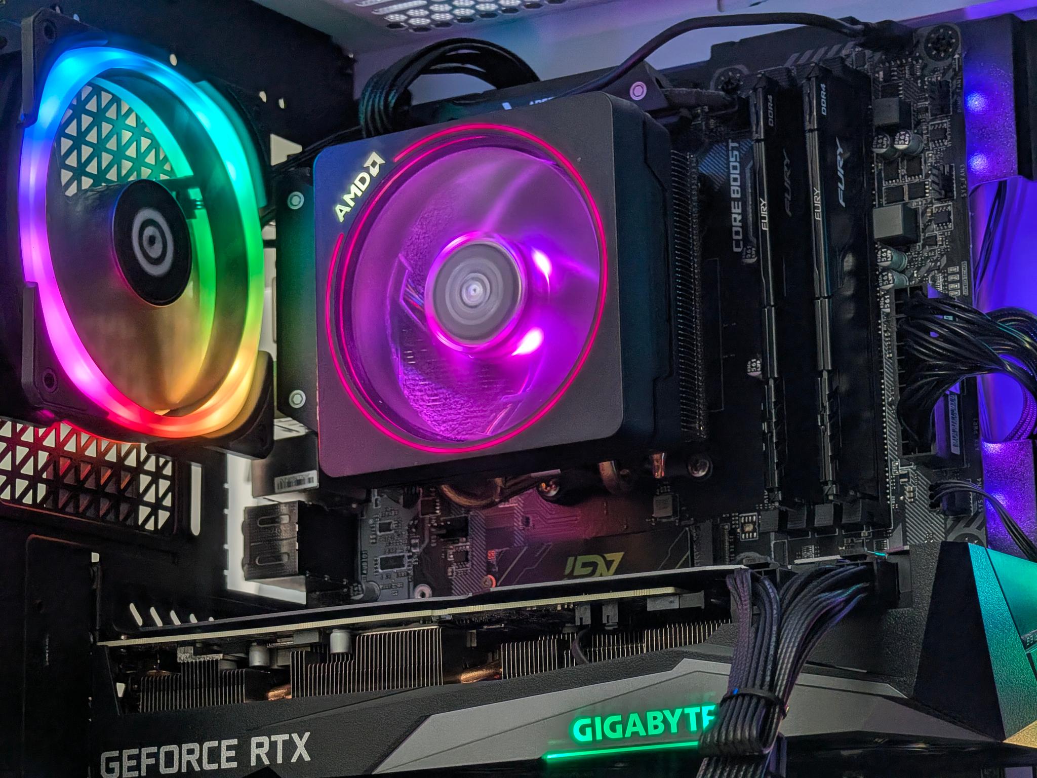 🌈⚪Ryzen 7 3700x | RTX 3070 | 32GB DDR4 | 1TB SSD | Gaming PC⚪🌈
