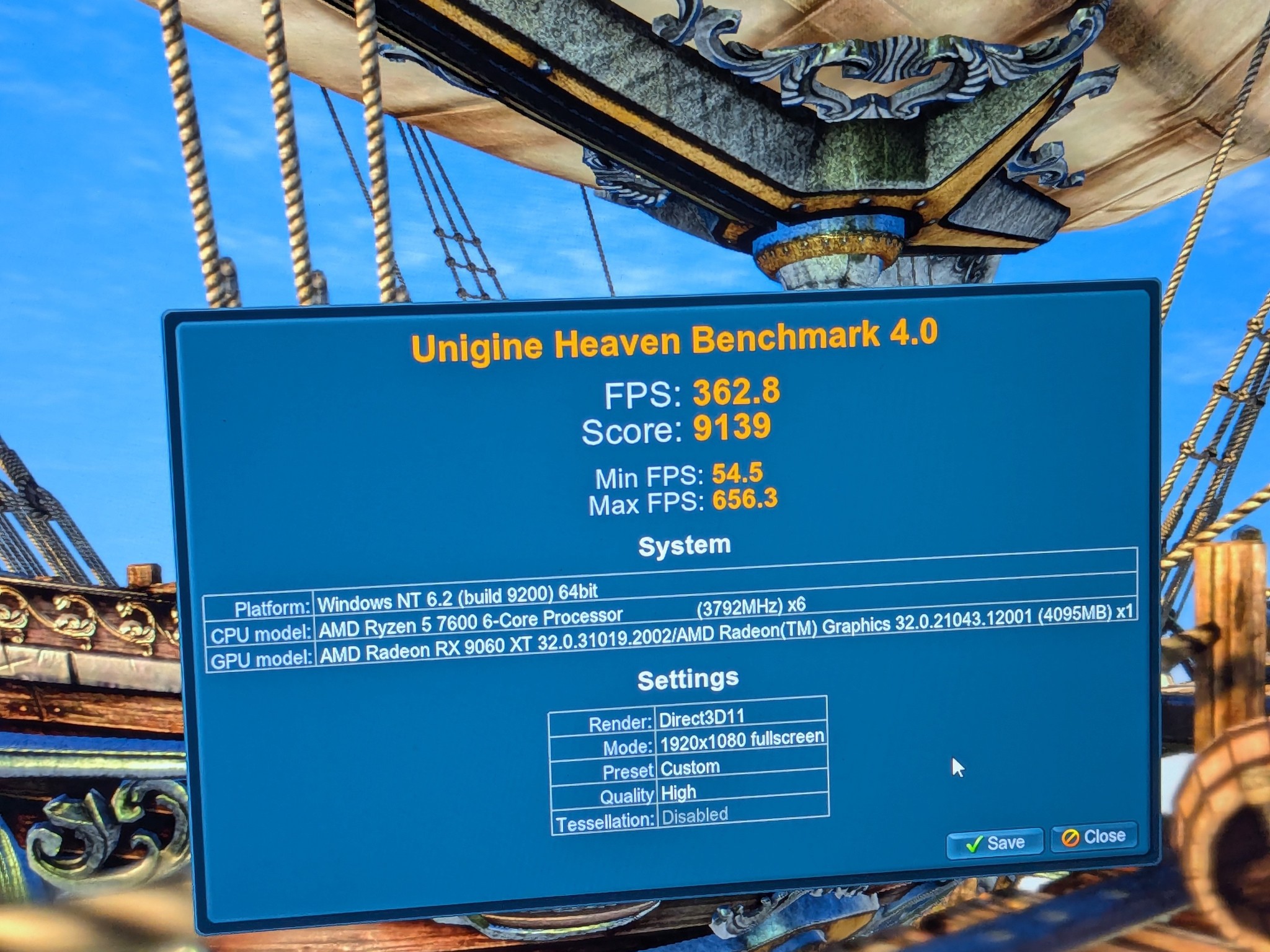 Gaming PC|AMD Ryzen 5 7600|Radeon RX 9060 XT|32 GB DDR5 6000 CL30|1 TB SSD|Windows 11 Home