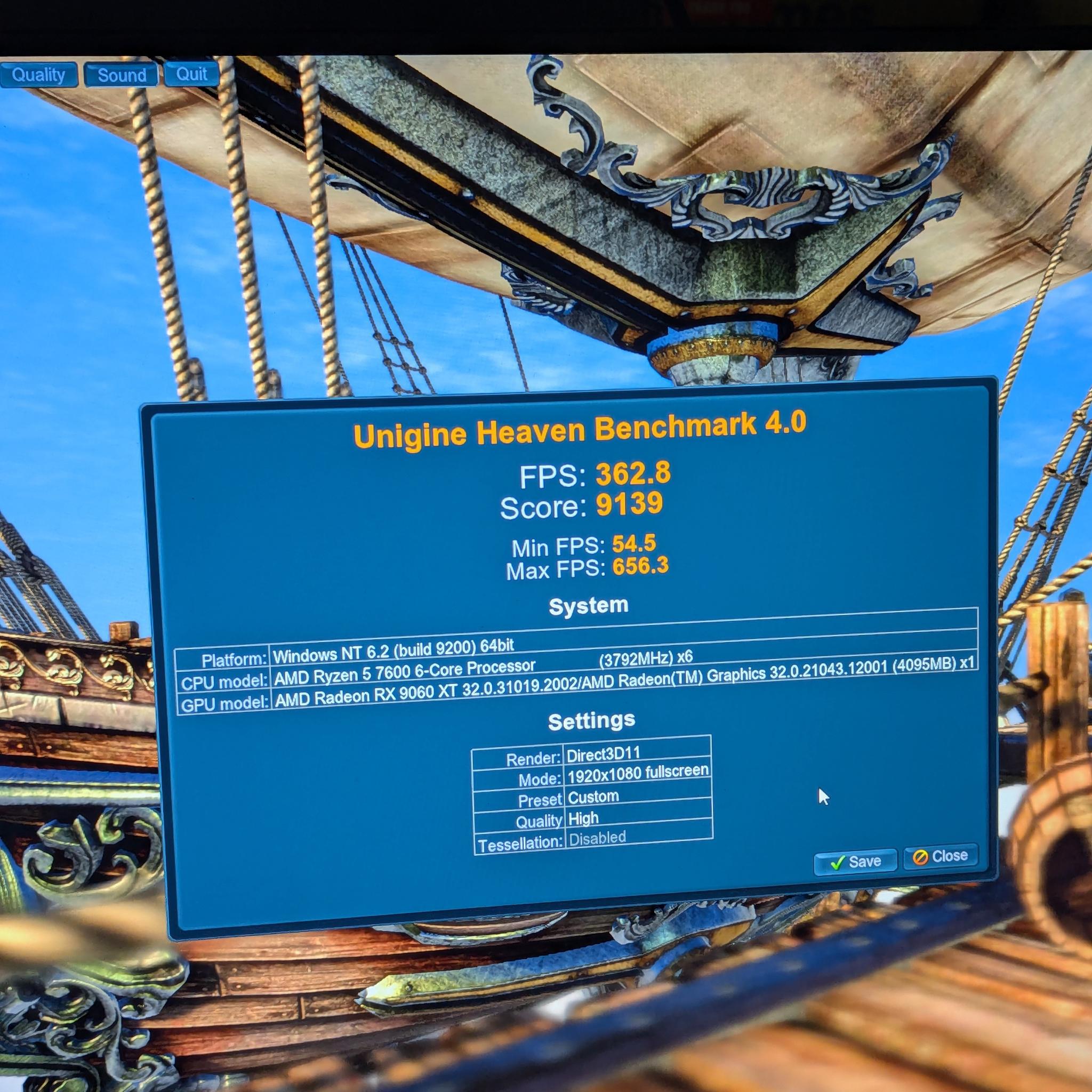 Gaming PC|AMD Ryzen 5 7600|Radeon RX 9060 XT|32 GB DDR5 6000 CL30|1 TB SSD|Windows 11 Home
