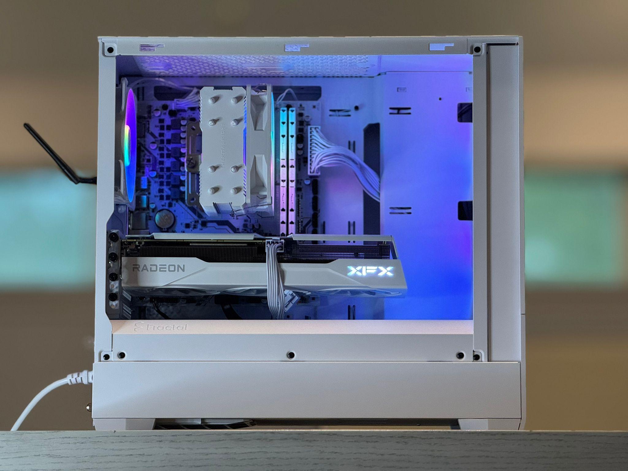 XFX 9060XT 16GB, RYZEN 5 5600G, 32GB DDR4, 1TB NVME, WiFi, Gaming PC