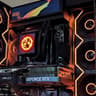 🔥 Fireball 🔥 Ryzen 9 7950X3D + RTX 5070 Ti | Premium 1440p Gaming & Creator PC | Dual LCD Displays