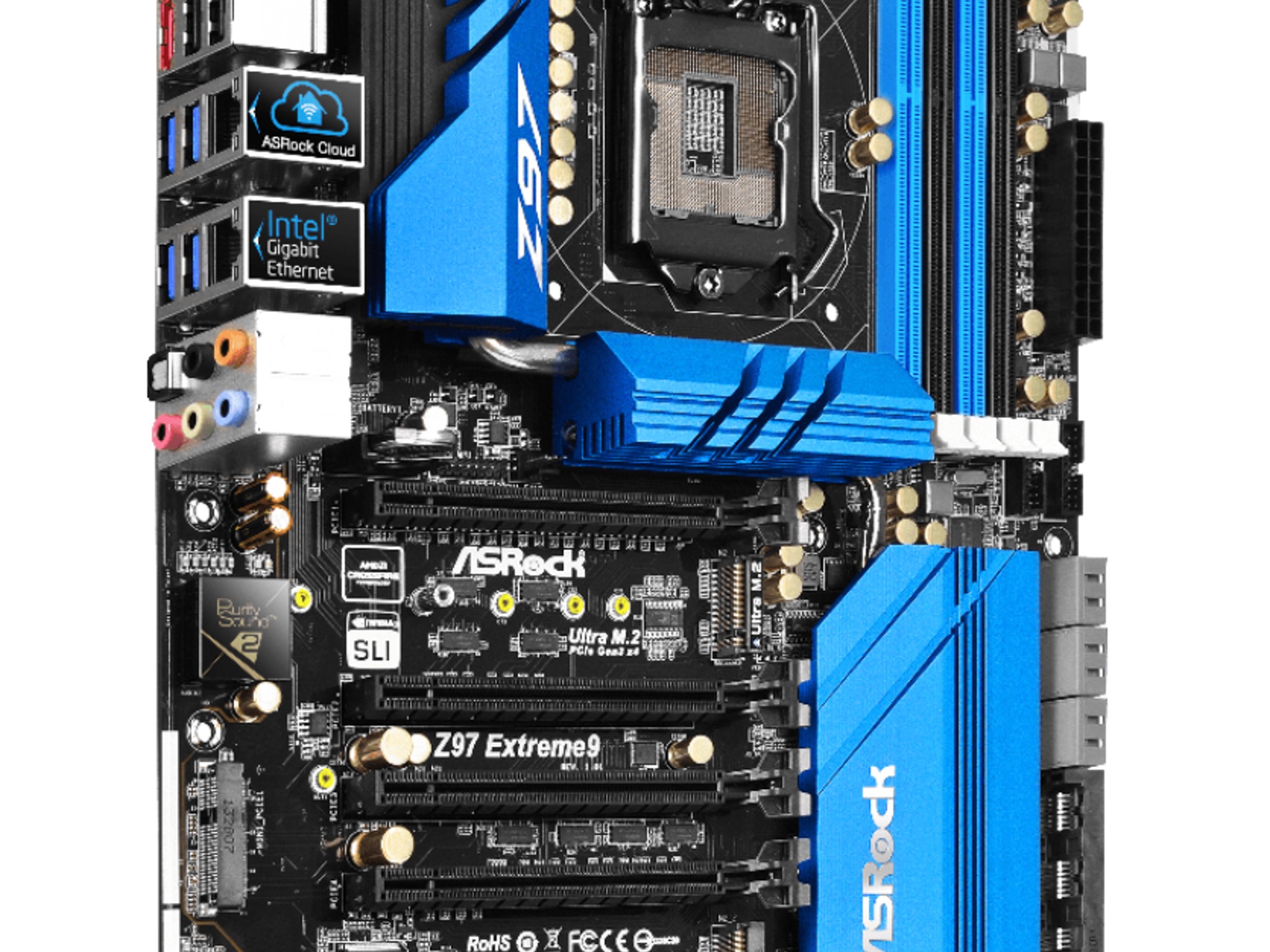 RARE: NEW ASRock EXTREME9 INTEL Z97 LGA1150 DDR3 ATX MOTHERBOARD