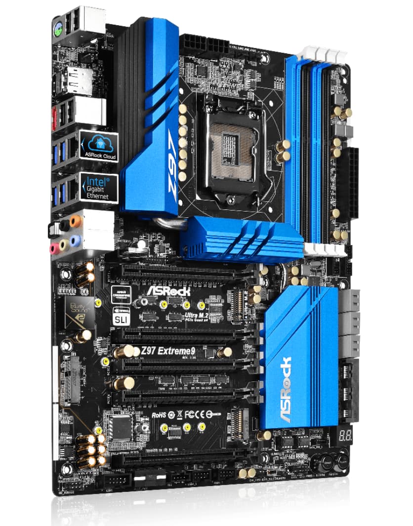 RARE: NEW ASRock EXTREME9 INTEL Z97 LGA1150 DDR3 ATX MOTHERBOARD