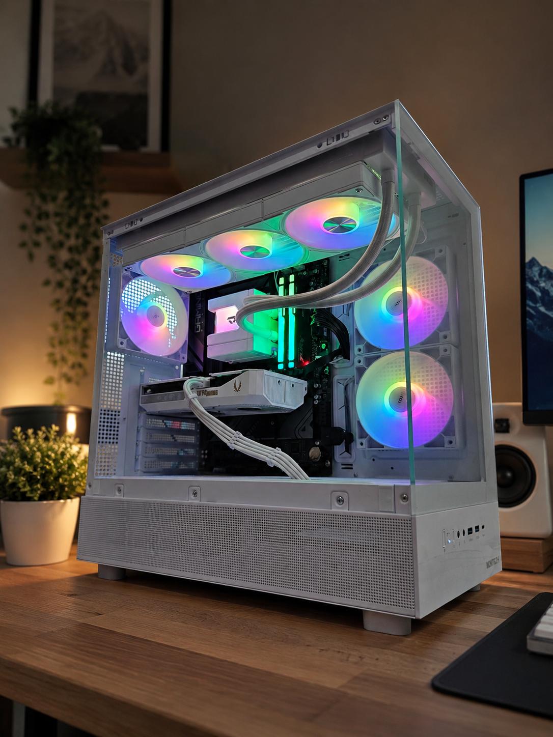White RTX 5060 Ti Gaming PC | 1TB  m.2 | DDR5 | B650 | 360MM AIO |