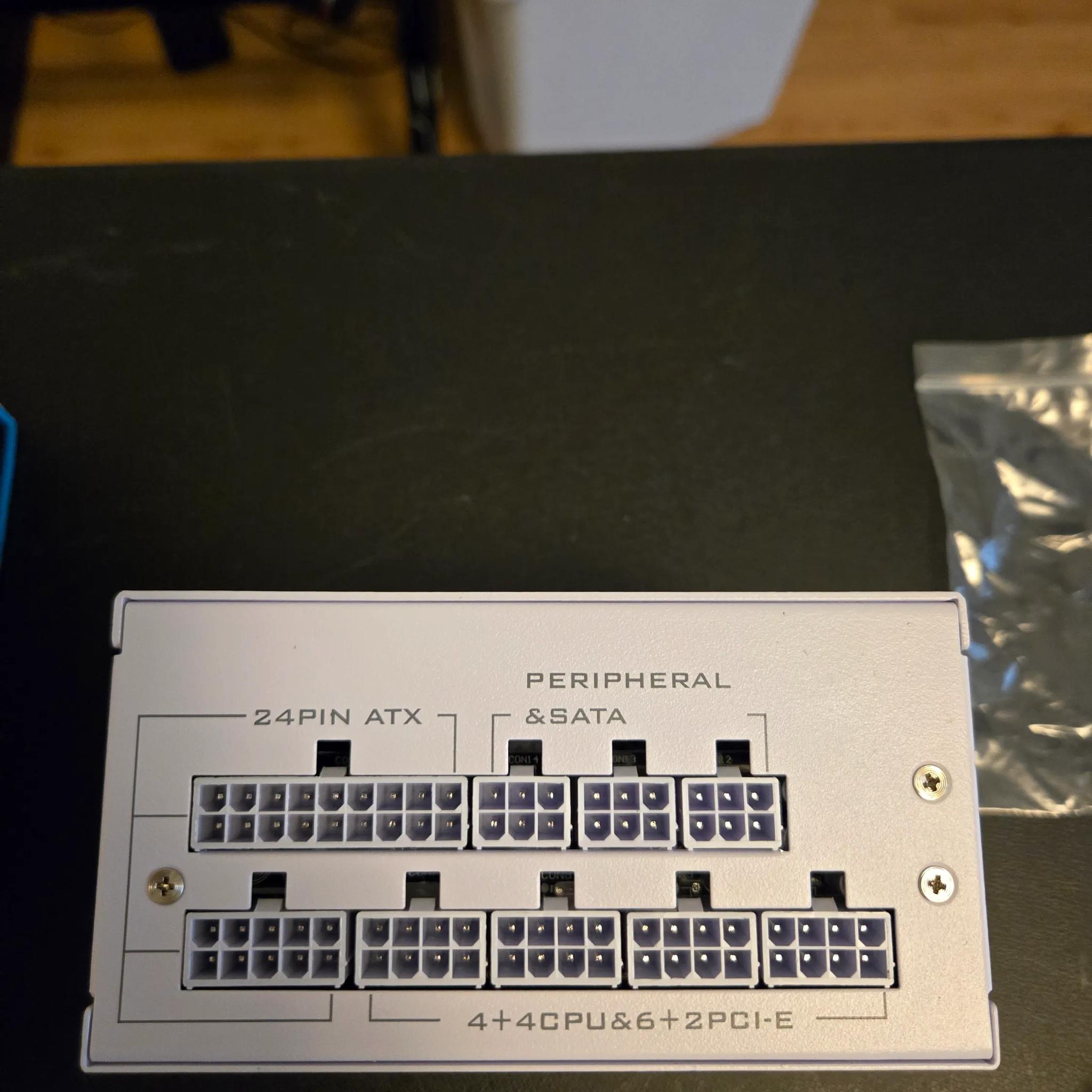 Barely Used White Lian Li SFW SP750 750W Power Supply