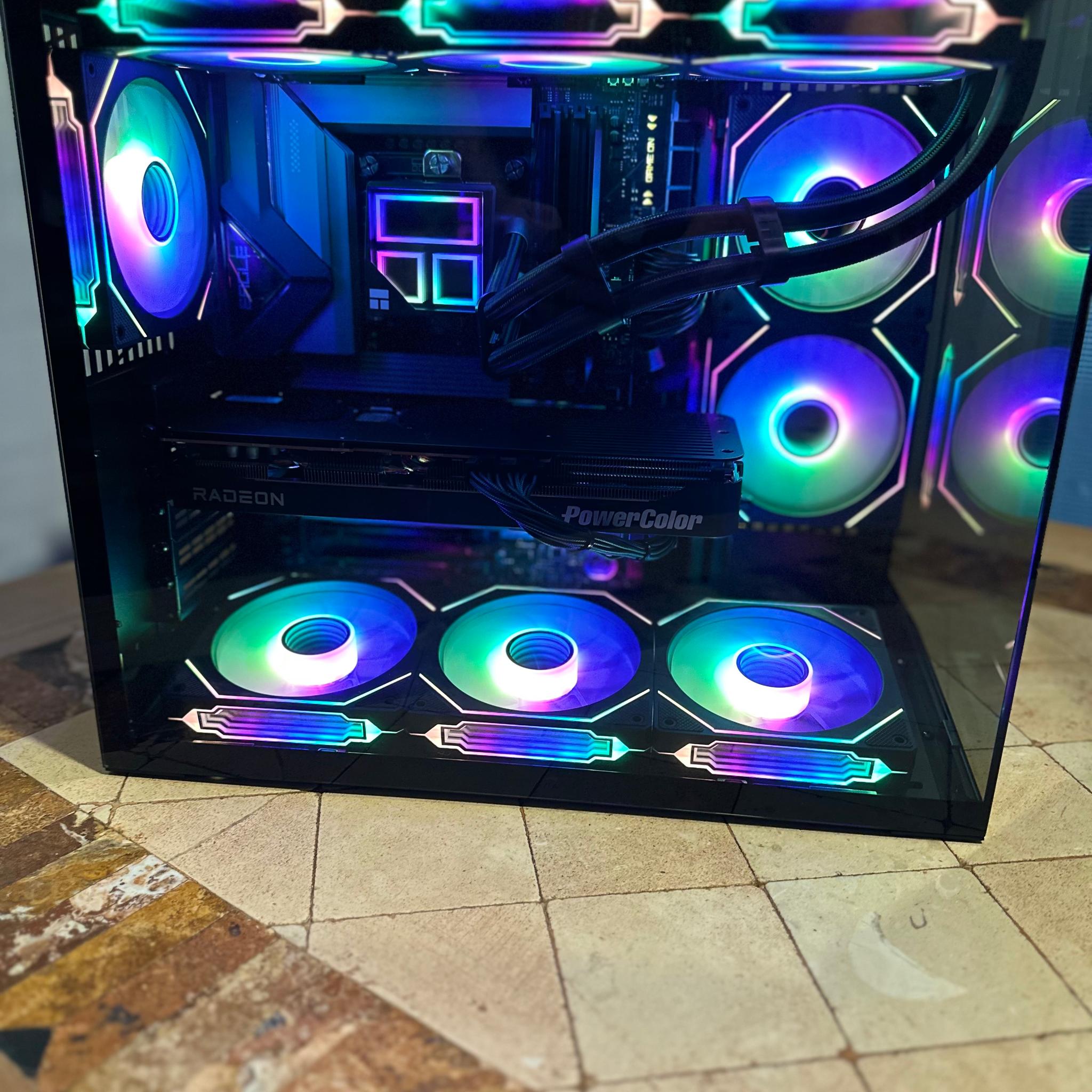 Intel Core Ultra 7 270K+ / PowerColor Reaper RX 9070XT 16GB / 32GB RAM / 2TB M.2 /MidTower Gaming PC