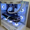 Gaming PC white/silver rtx 4070 ti