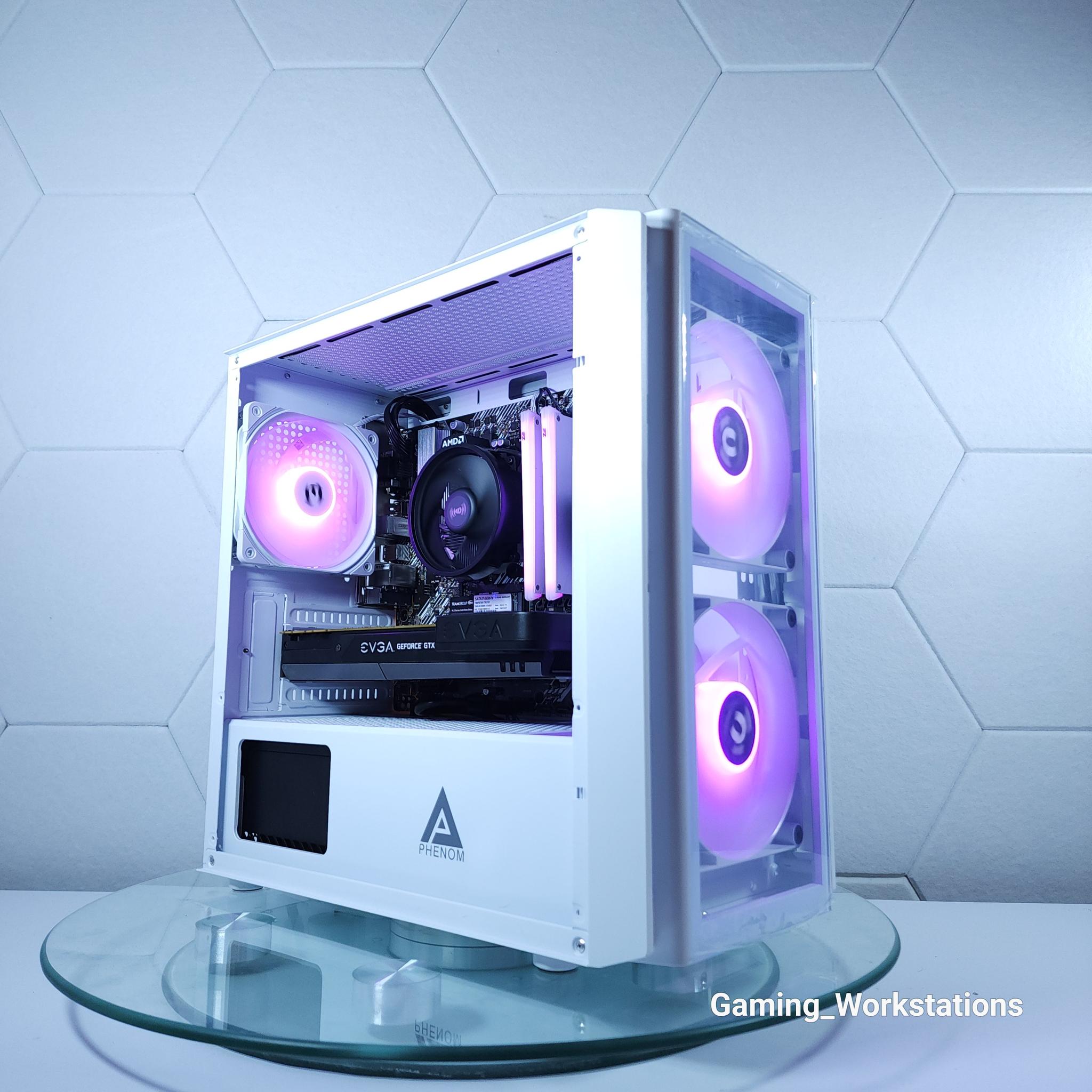 💜GTX 1070Ti●Ryzen 3 4100●1080p Gaming Computer