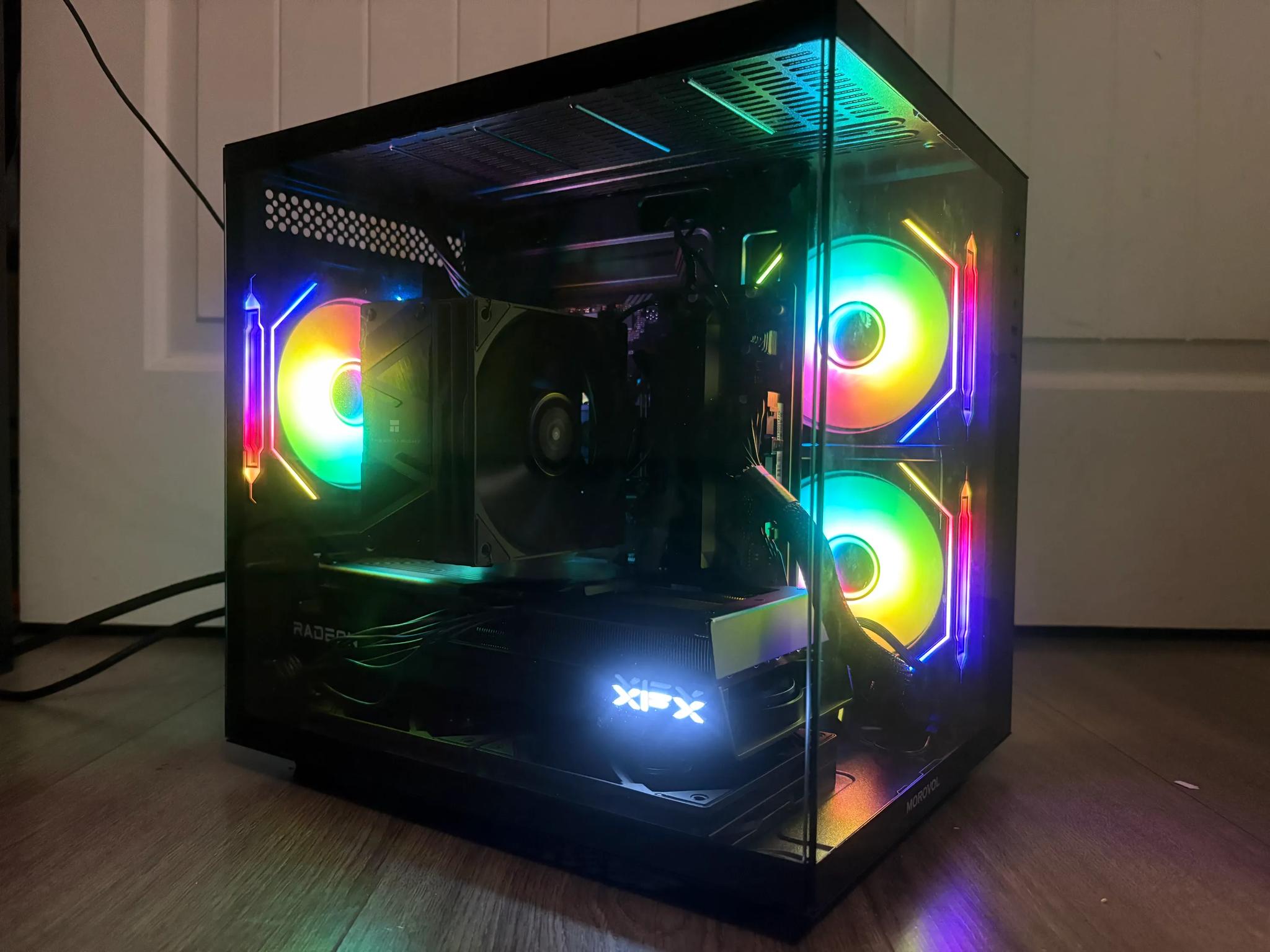 1440 Ultra Gaming PC!!! Ryzen 5 9600x RX 9060 XT 16GB ARGB