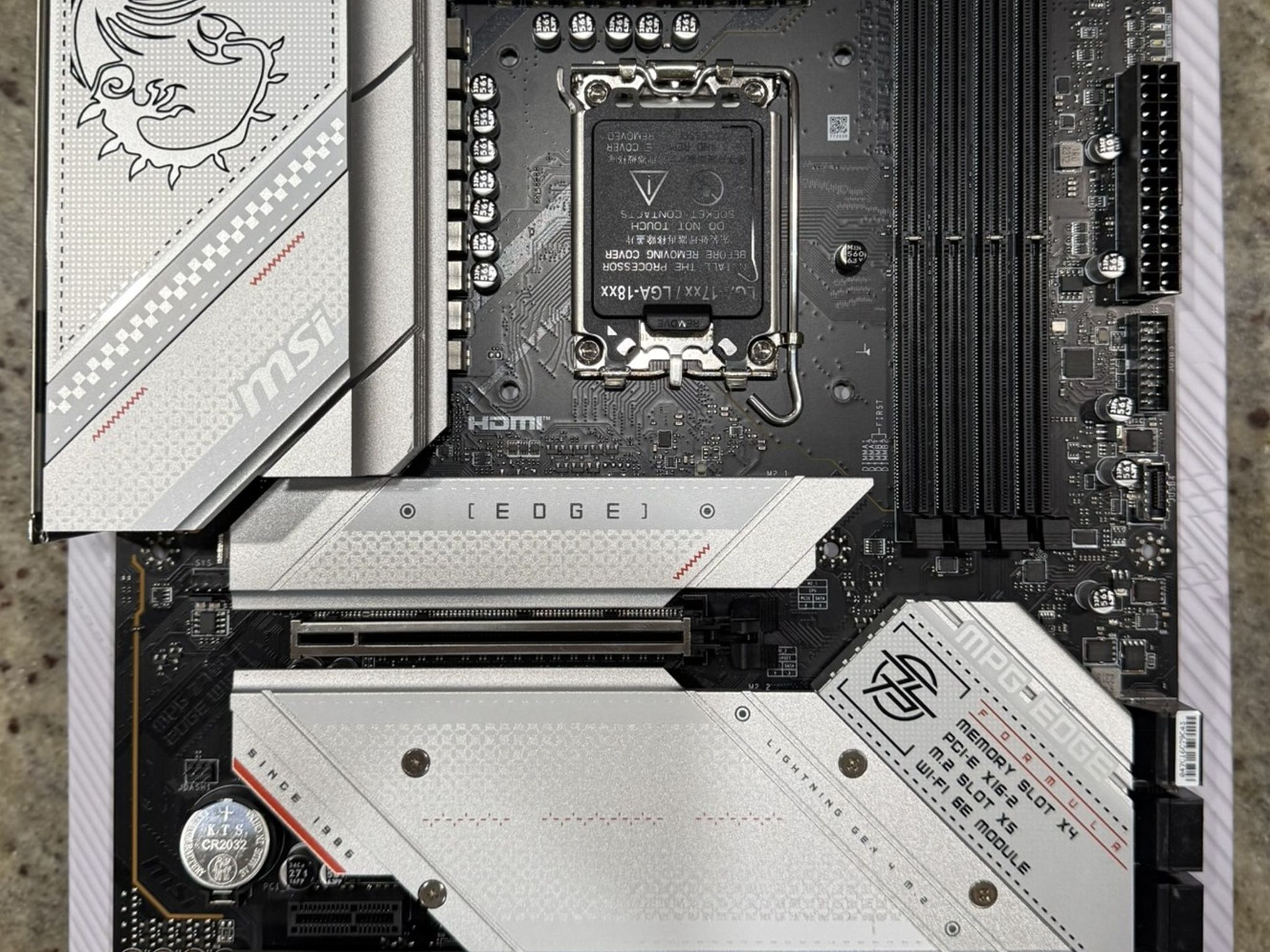 MSI MPG Z790 EDGE WIFI Motherboard | Intel LGA 1700 | DDR5 | ATX